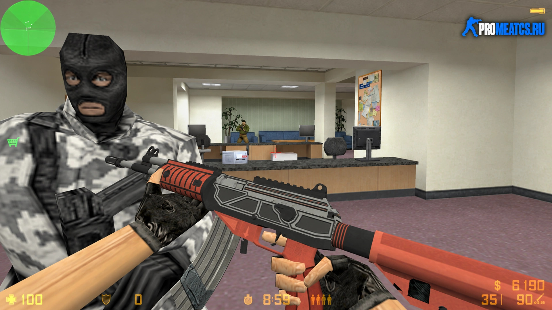 Модель Galil AR Перестрелка для CS 1.6 — скриншот 1