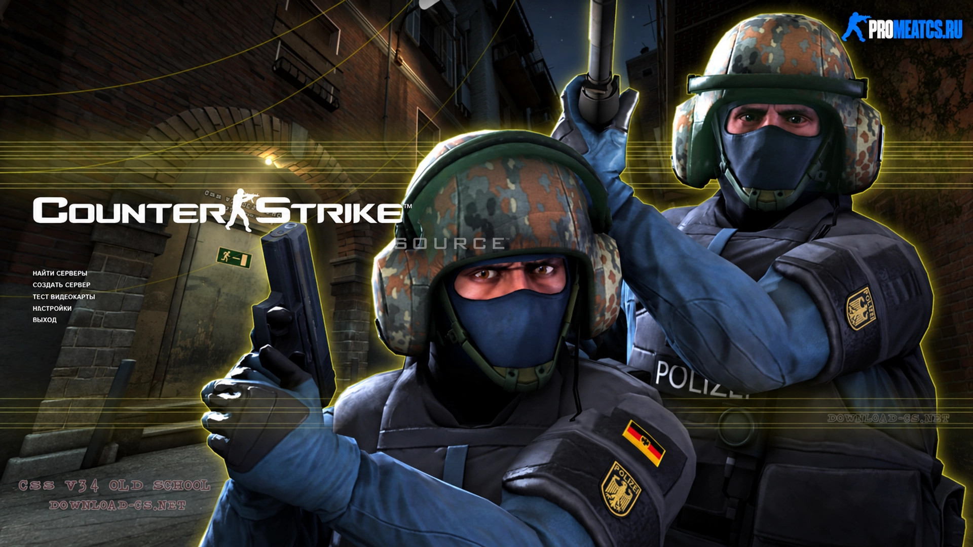 CS:S v34 (КС:С в34) Old School — скриншот 1