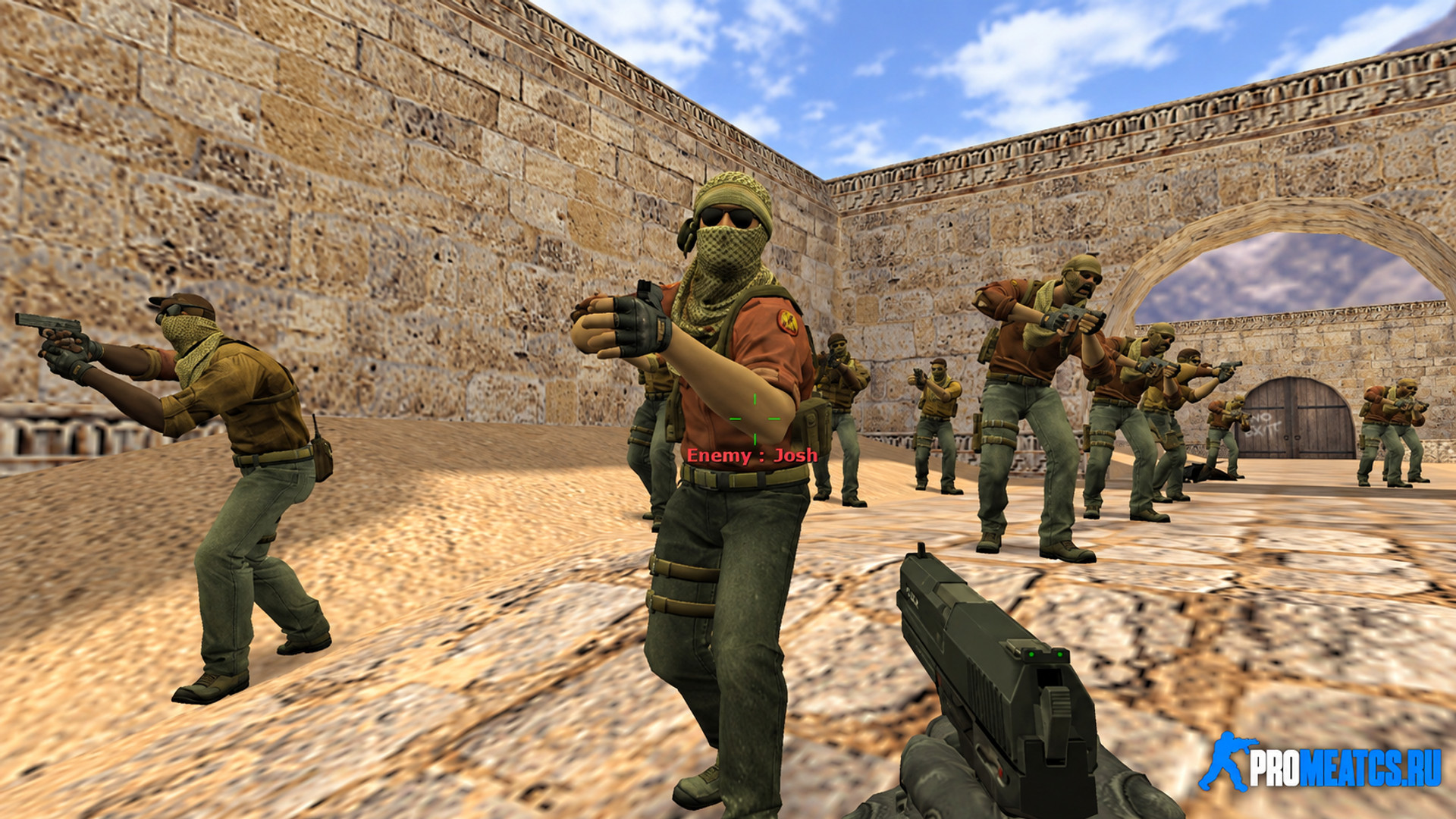 Модели террористов «Elite Crew» из CS:GO для CS 1.6 — скриншот 1