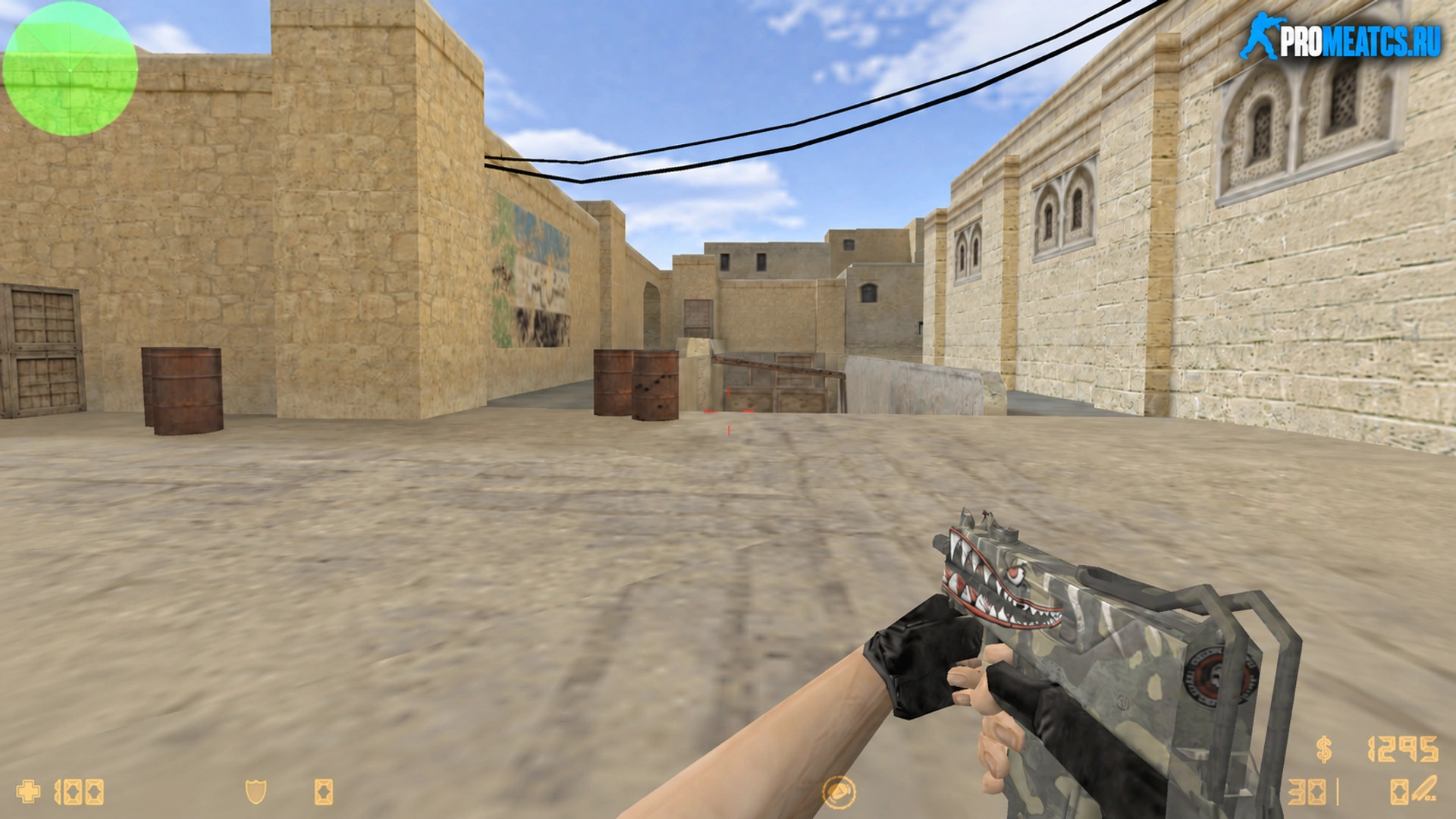 Модель MAC-10 «Spitfire» для CS 1.6 — скриншот 1