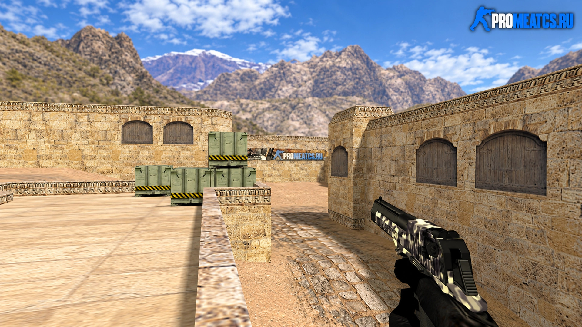 Модель Deagle Городской камуфляж для CS 1.6 — скриншот 1