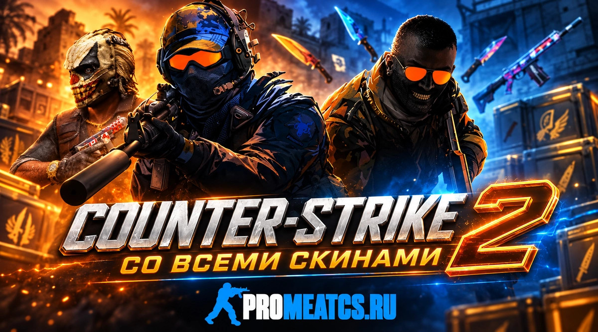 CS 2 со всеми скинами - КС 2 все скины — скриншот 1