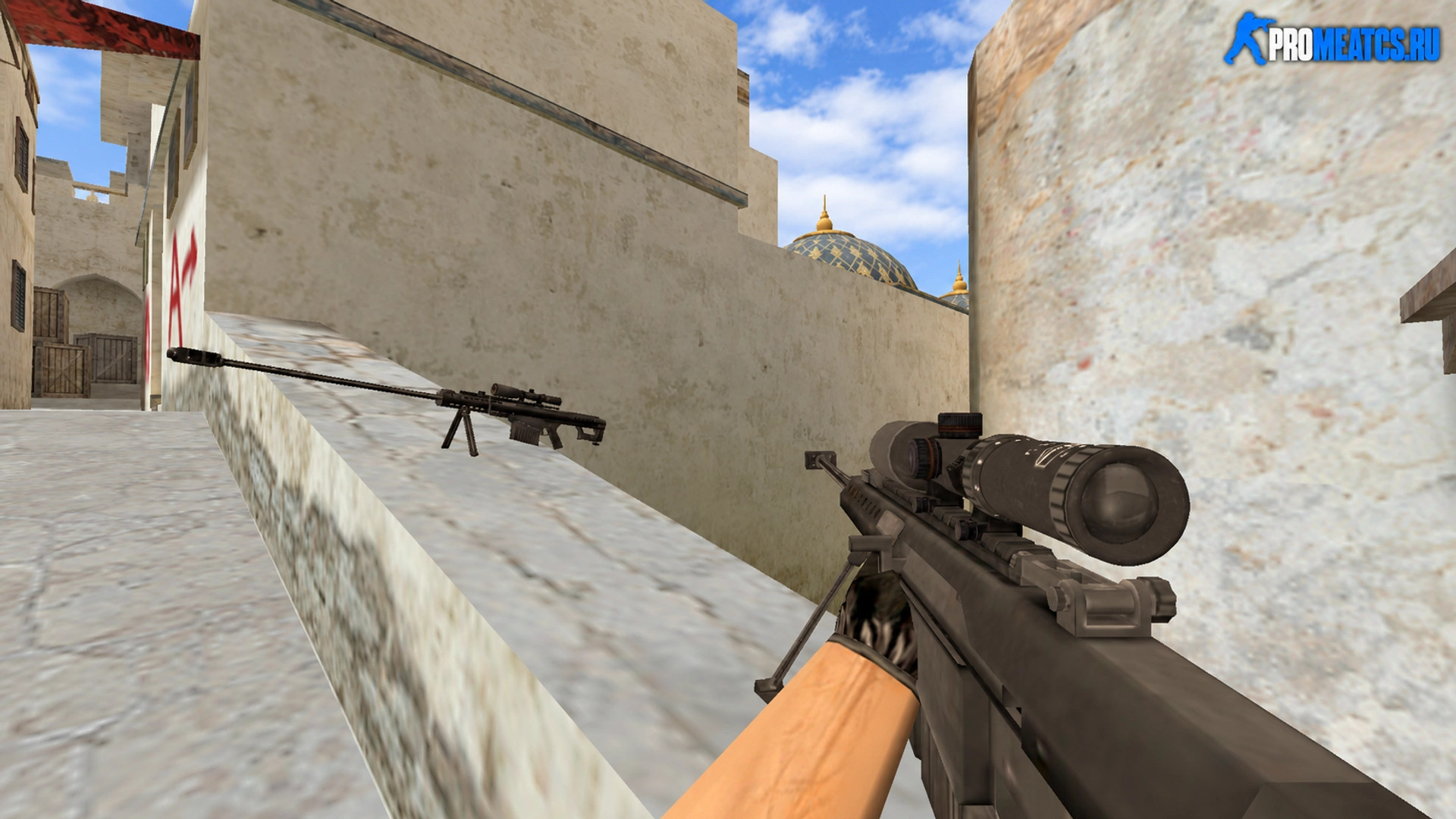 Модель Barrett M82 для CS 1.6 — скриншот 1