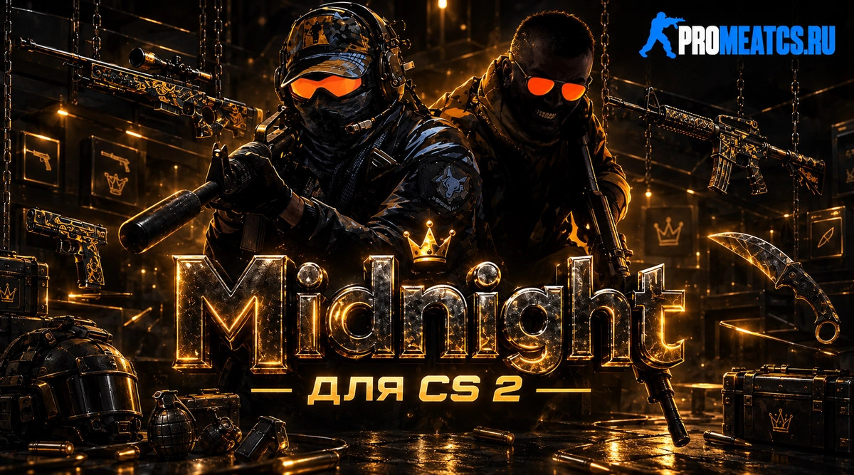 Чит MidNight на CS 2 - Миднайт для КС 2 — скриншот 1