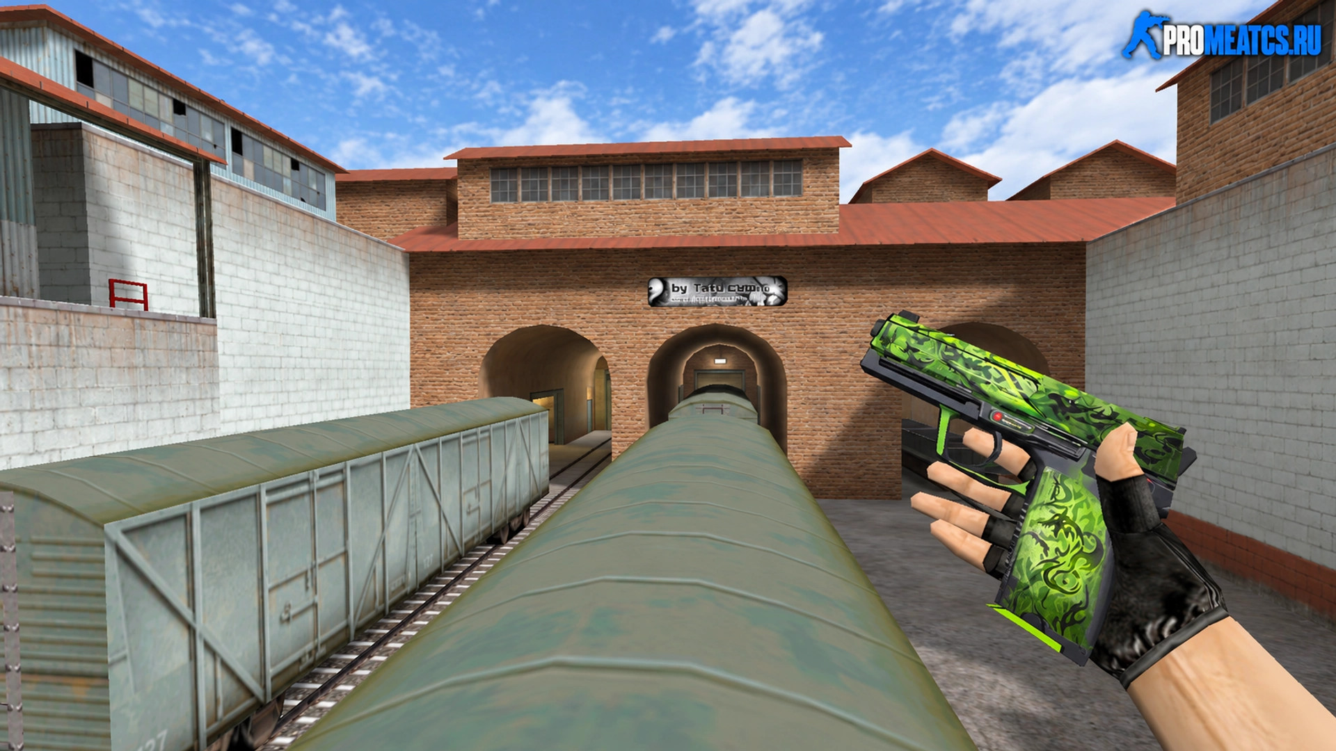 Модель USP Хитрый охотник для CS 1.6 — скриншот 1
