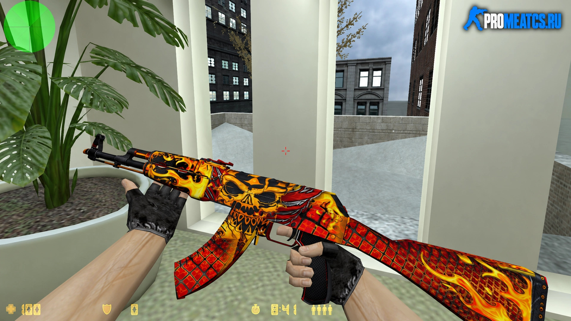 Модель AK-47 «Чистилище» для CS 1.6 — скриншот 1