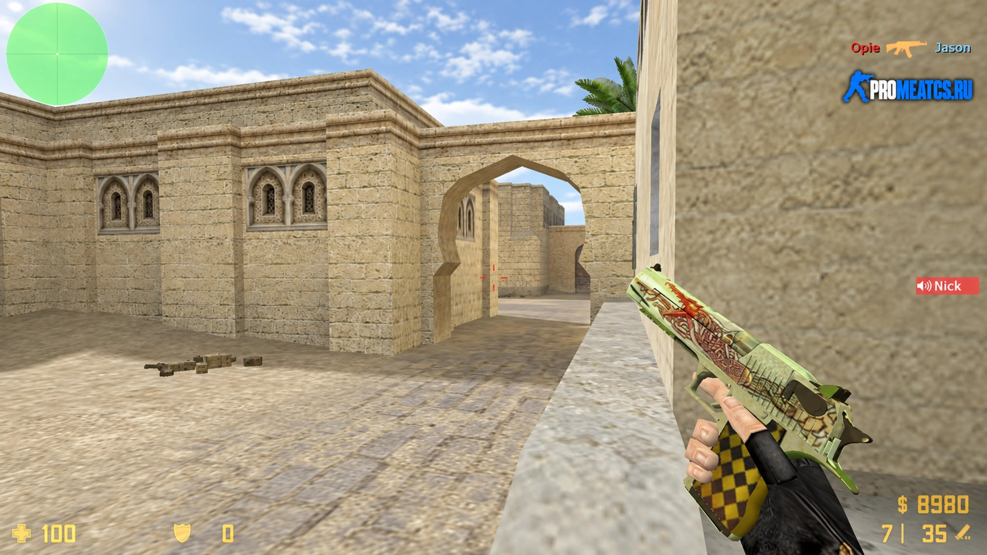 Модель Deagle Драгон лор для CS 1.6 — скриншот 1