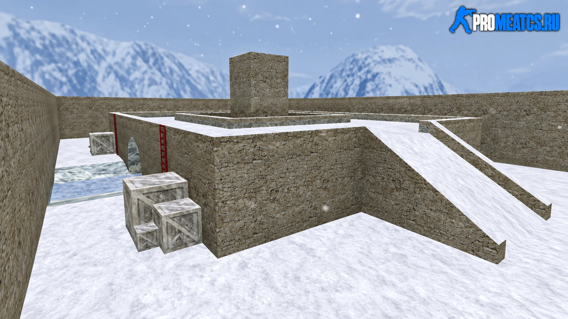 Карта «csgo_awp_icebox» для CS 1.6