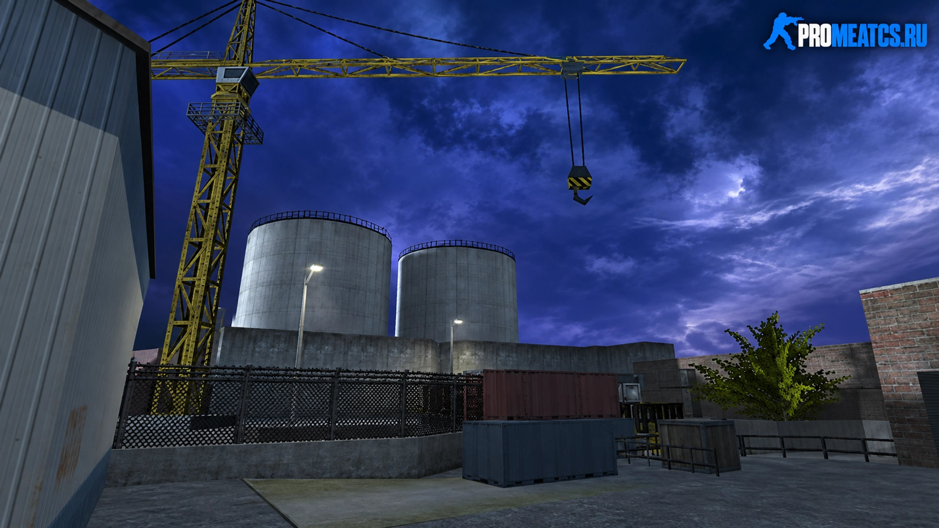 Карта «css_crane» для CS 1.6