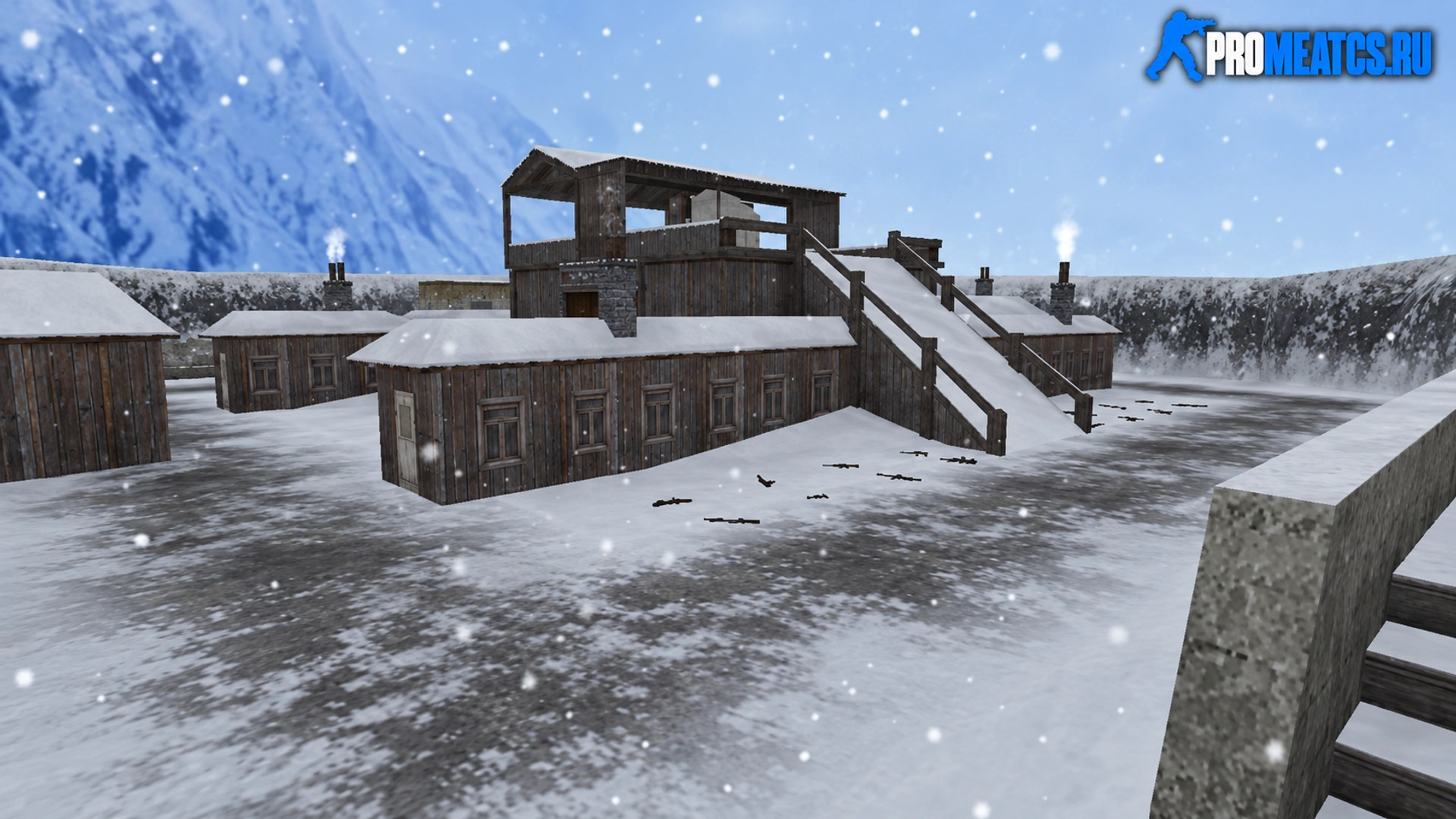 Карта «css_snow2» для CS 1.6