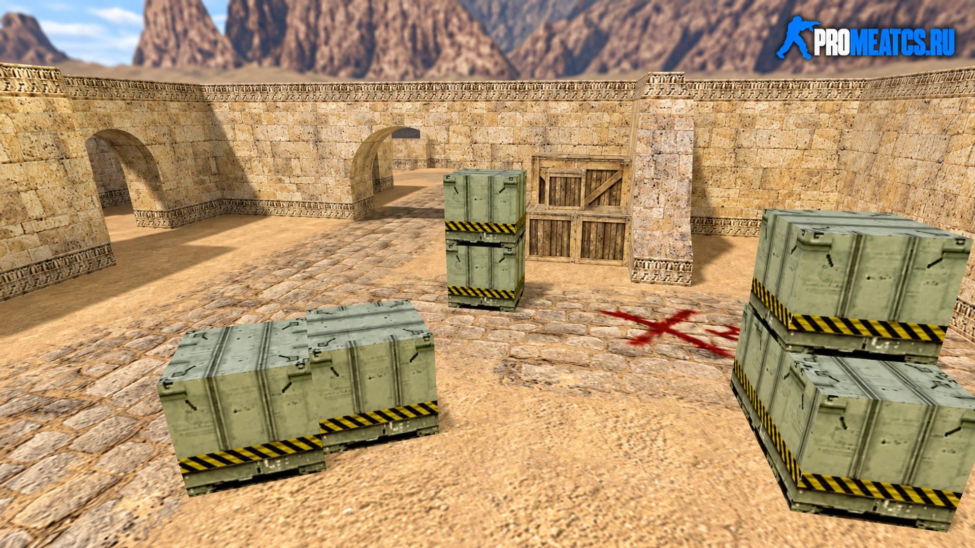 Карта «de_dust_csgo» для CS 1.6