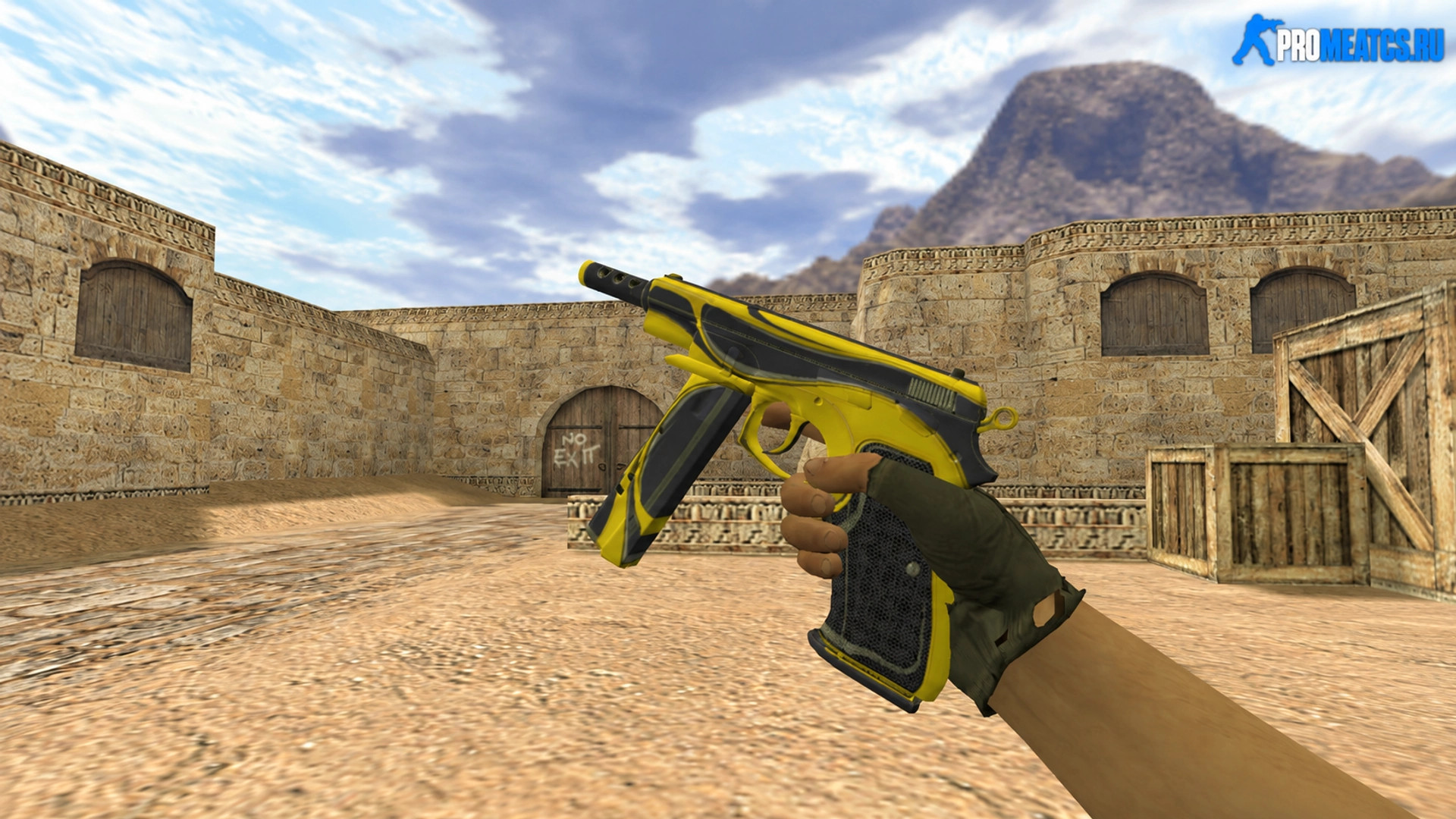 Модель CZ-75 «Жёлтый жакет» для CS 1.6