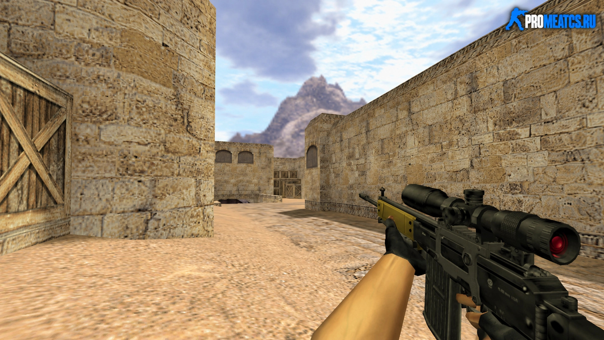 Модель Galil с оптическим прицелом для CS 1.6