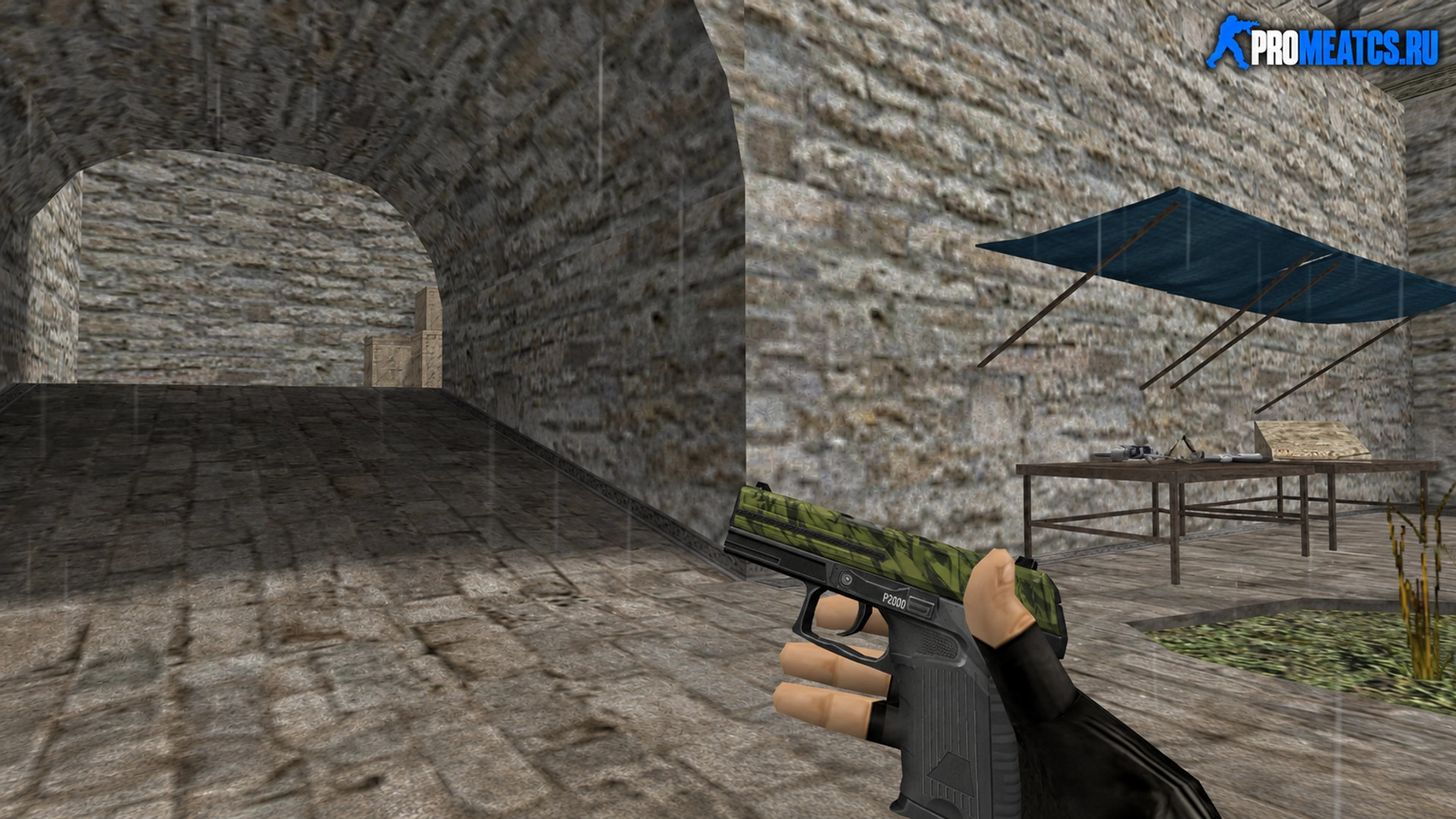 Модель HD P2000 «Jungle Tiger» для CS 1.6