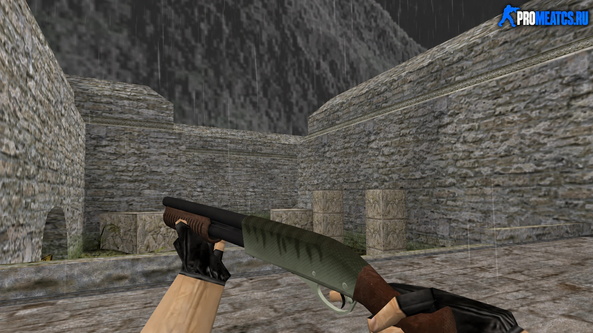 Модель HD Sawed-Off «Zander» с анимацией осмотра для CS 1.6