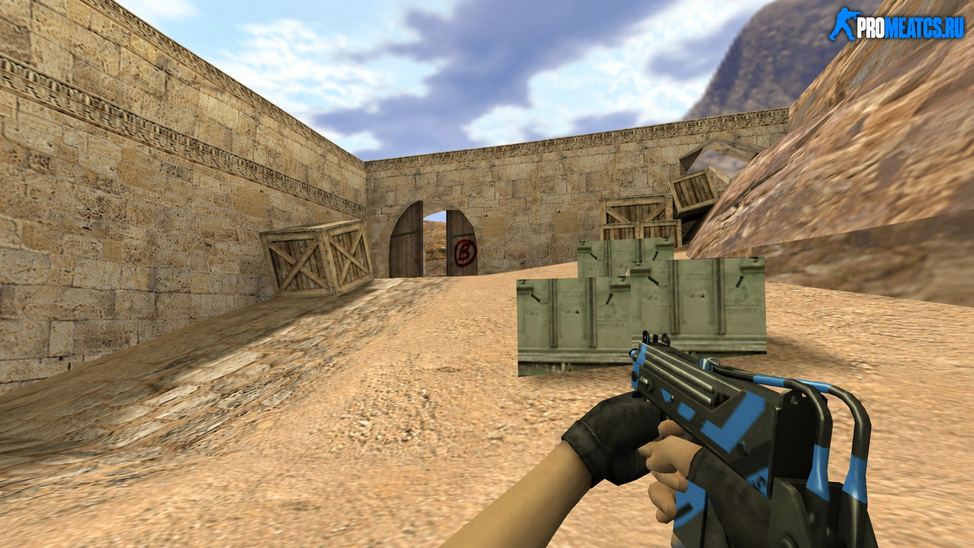 Модель MAC-10 «Синяя ночь» для CS 1.6