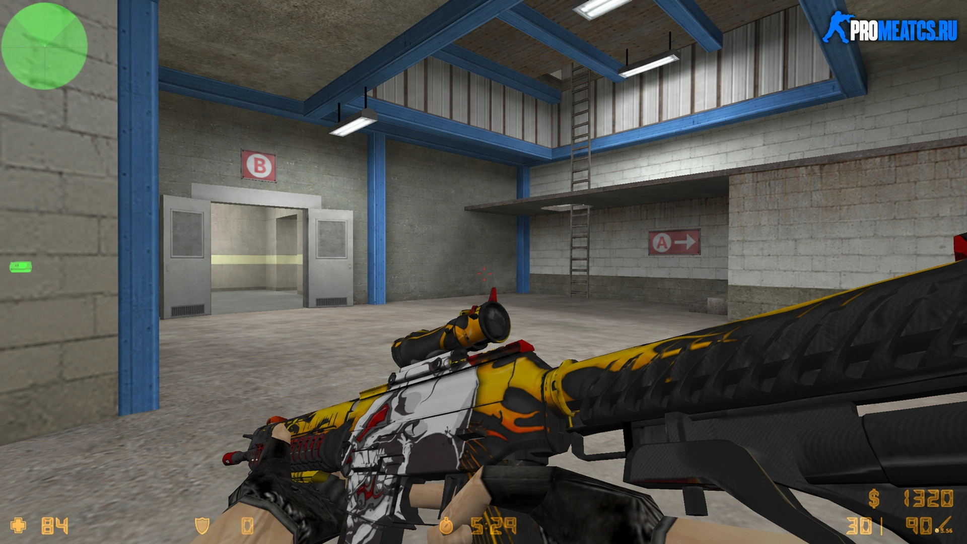 Модель SG 553 «Блицкриг» для CS 1.6