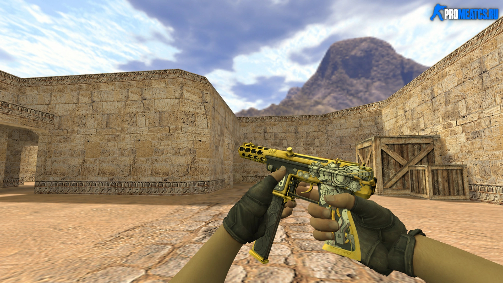 Модель TEC-9 «Кибернетический» для CS 1.6