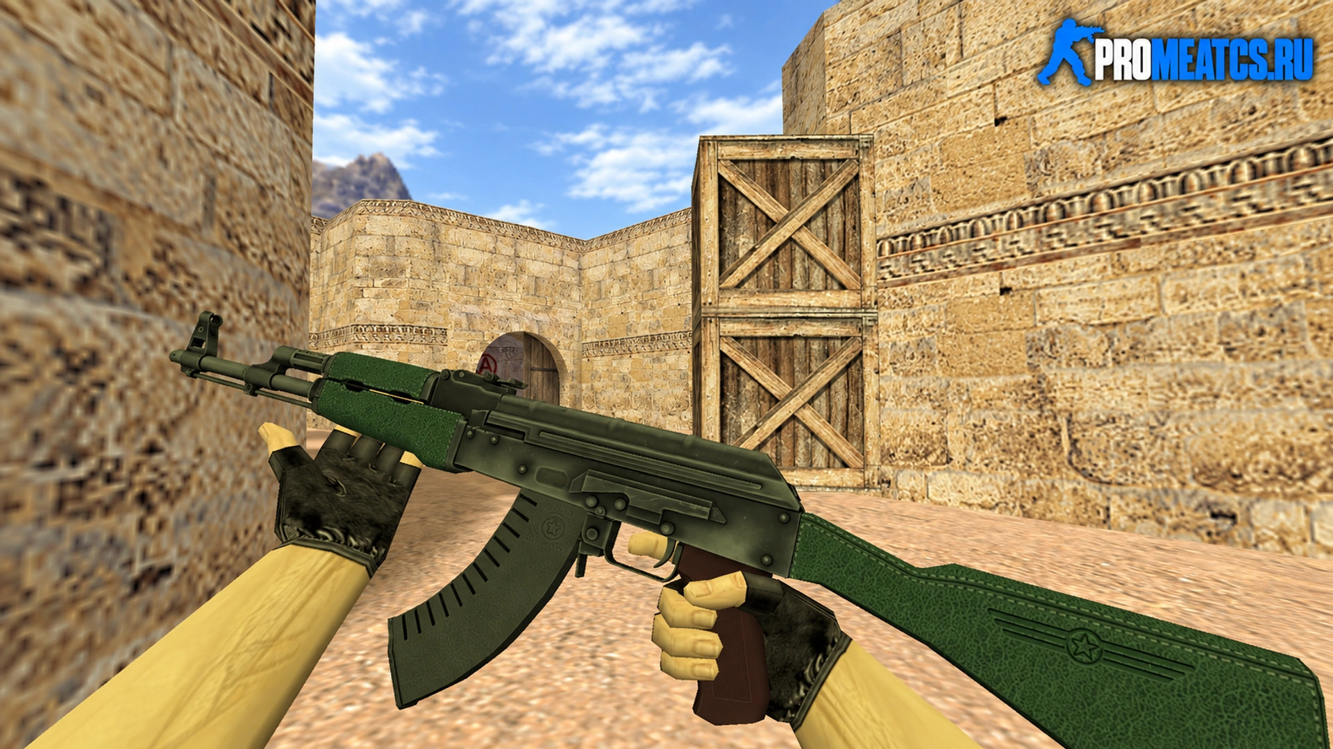 Модель AK-47 «Первый класс» для CS 1.6