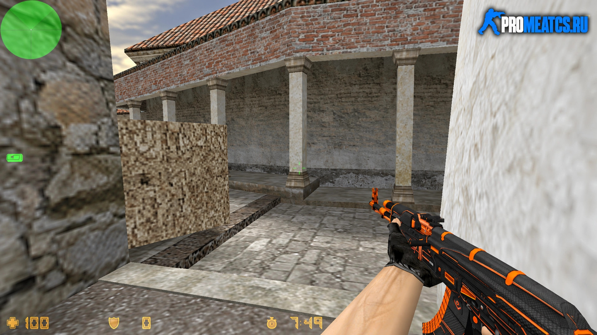 Модель AK-47 «Препятствие» для CS 1.6