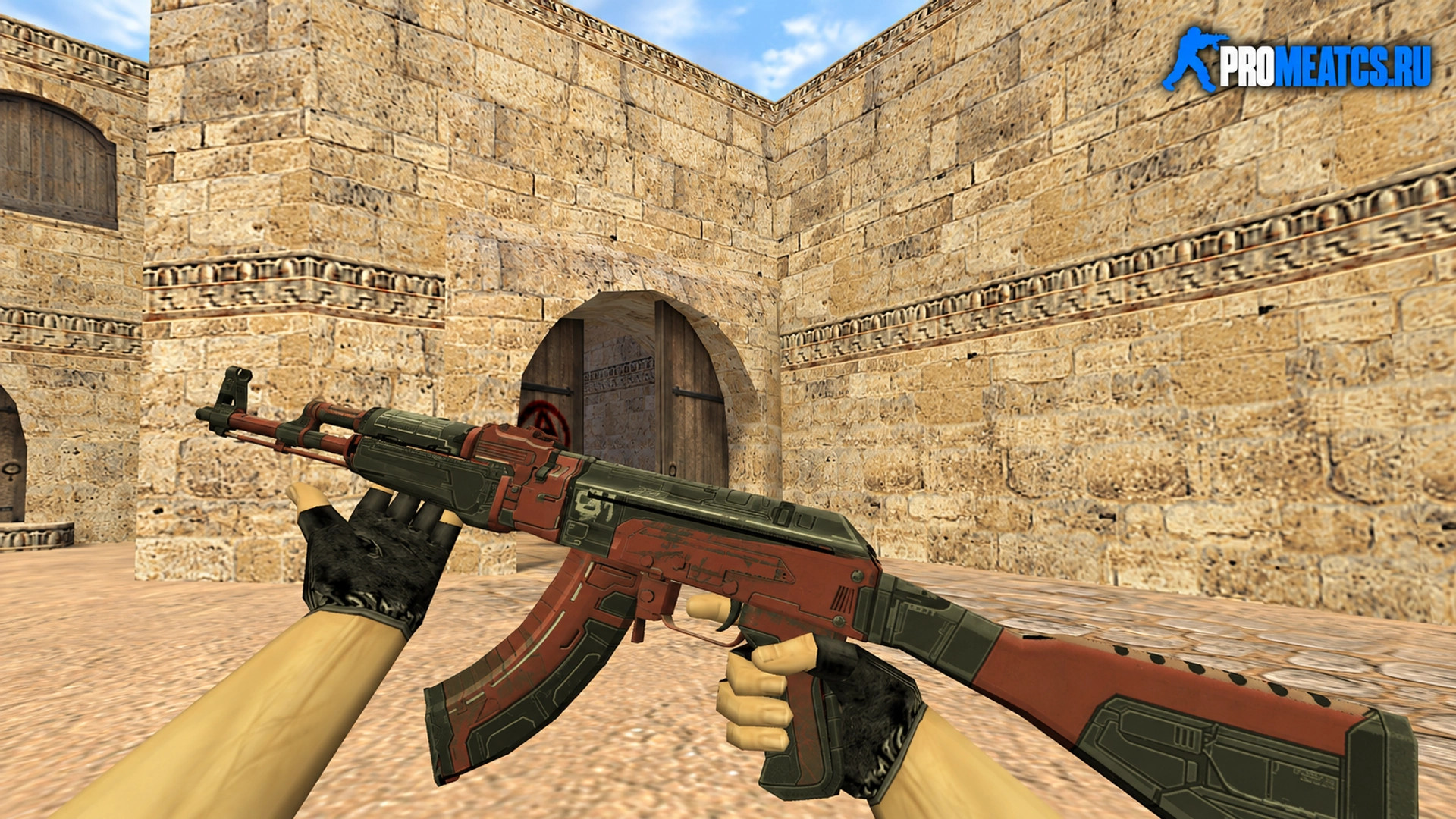 Модель AK-47 «Орбита» для CS 1.6