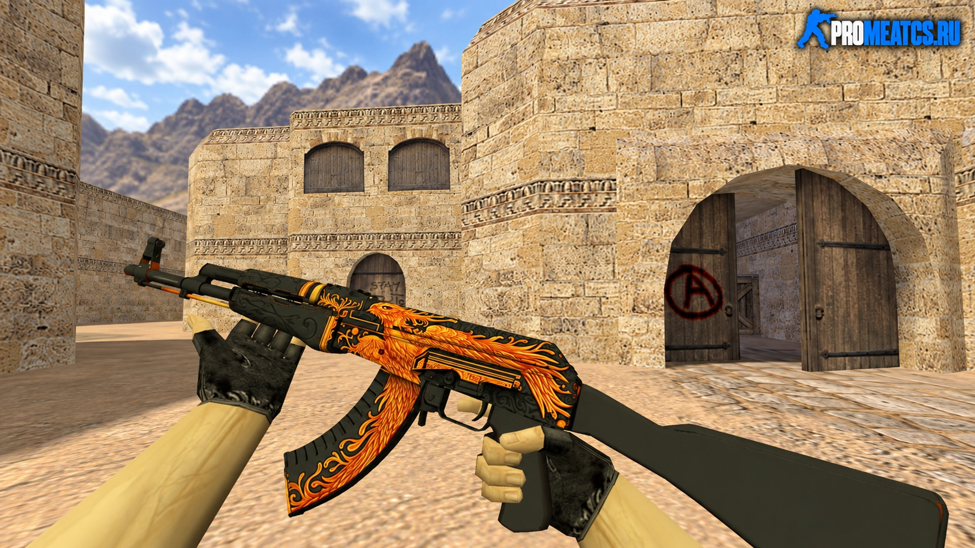 Модель AK-47 «Феникс» для CS 1.6