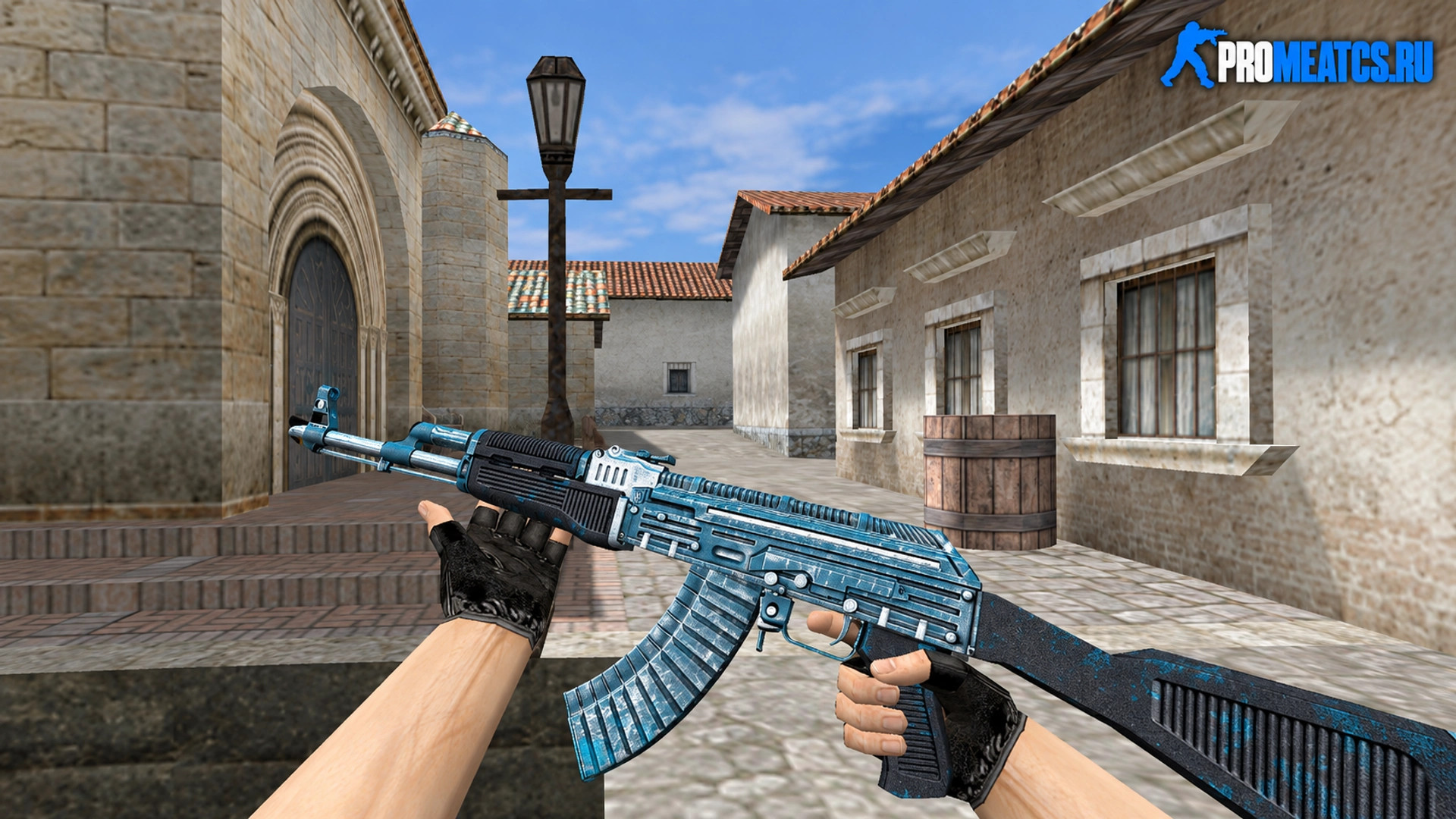 Модель AK-47 «Старлайн контейнер» для CS 1.6