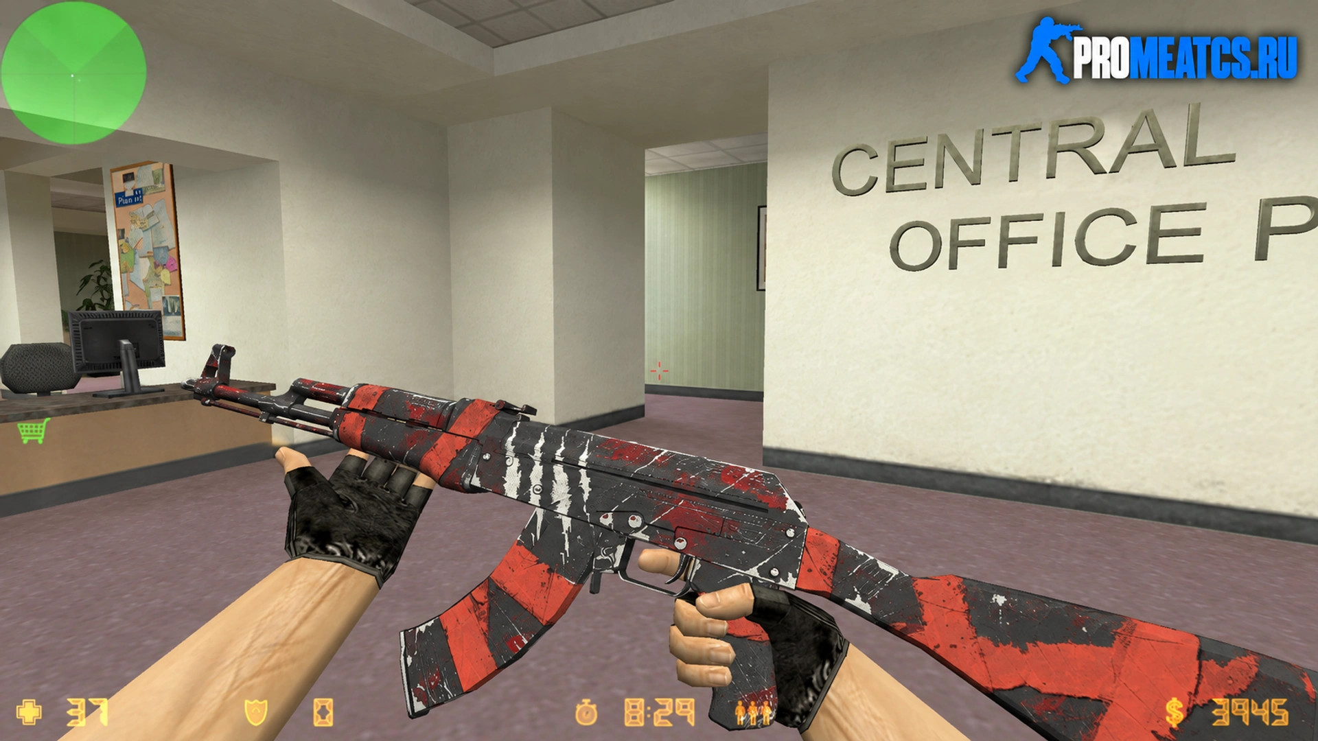 Модель AK-47 «Выживший» для CS 1.6
