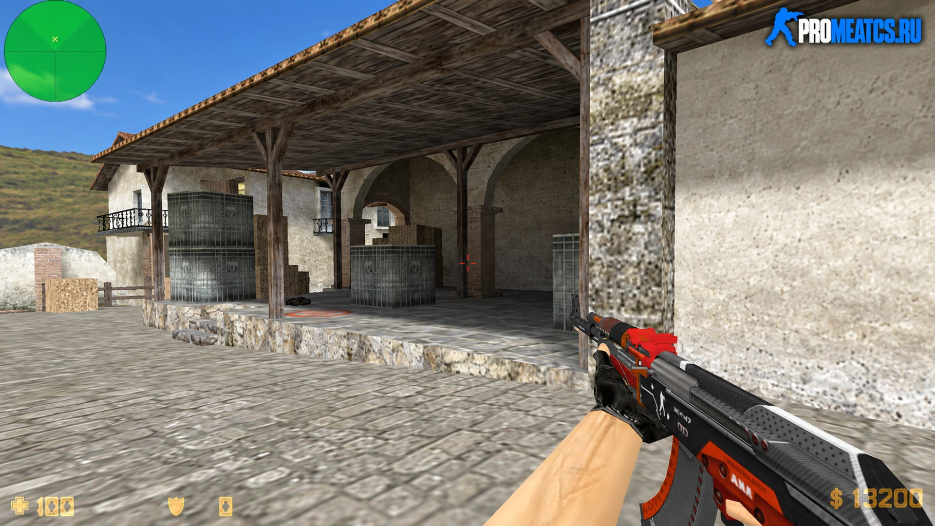 Модель AK-47 «Технологическая цель» для CS 1.6