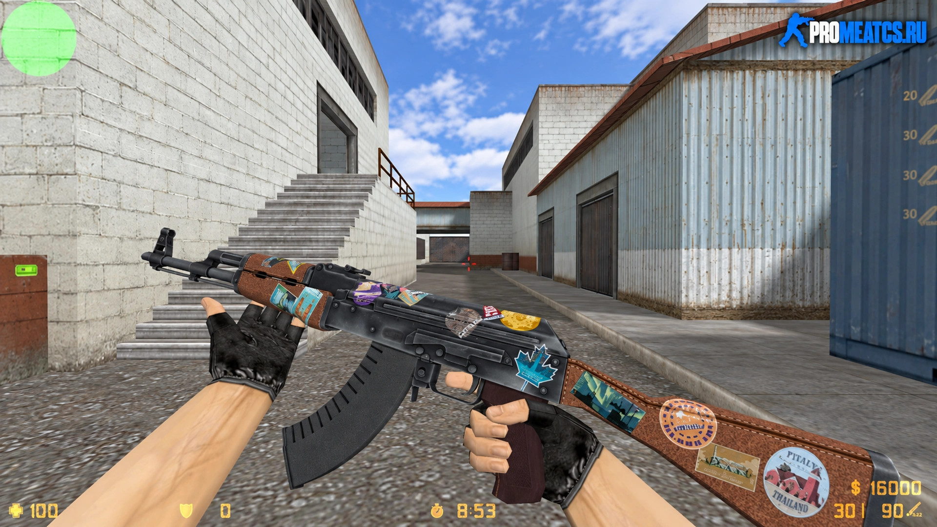 Модель AK-47 «Путешественник» для CS 1.6