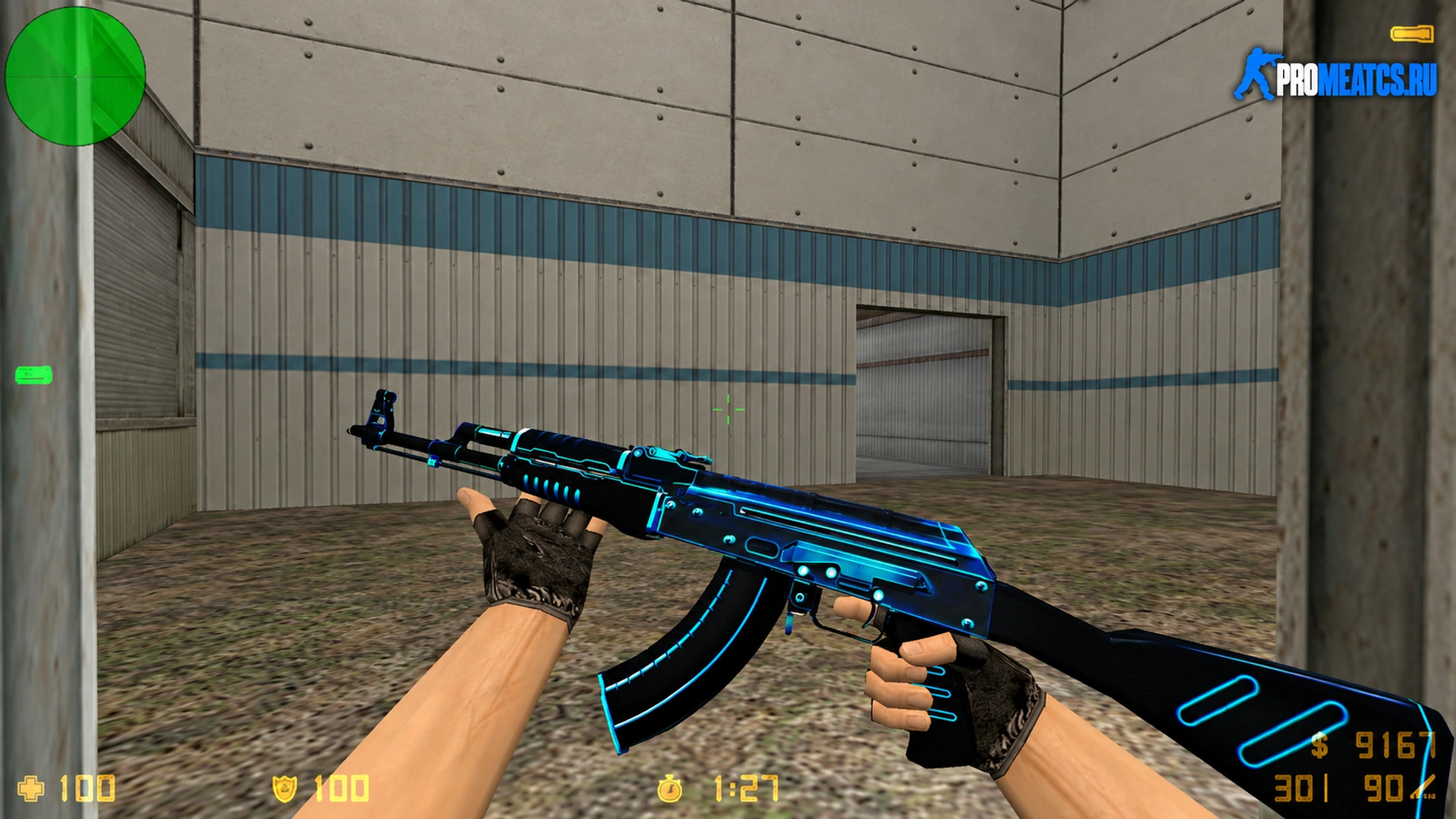 Модель AK-47 «Внешка» для CS 1.6