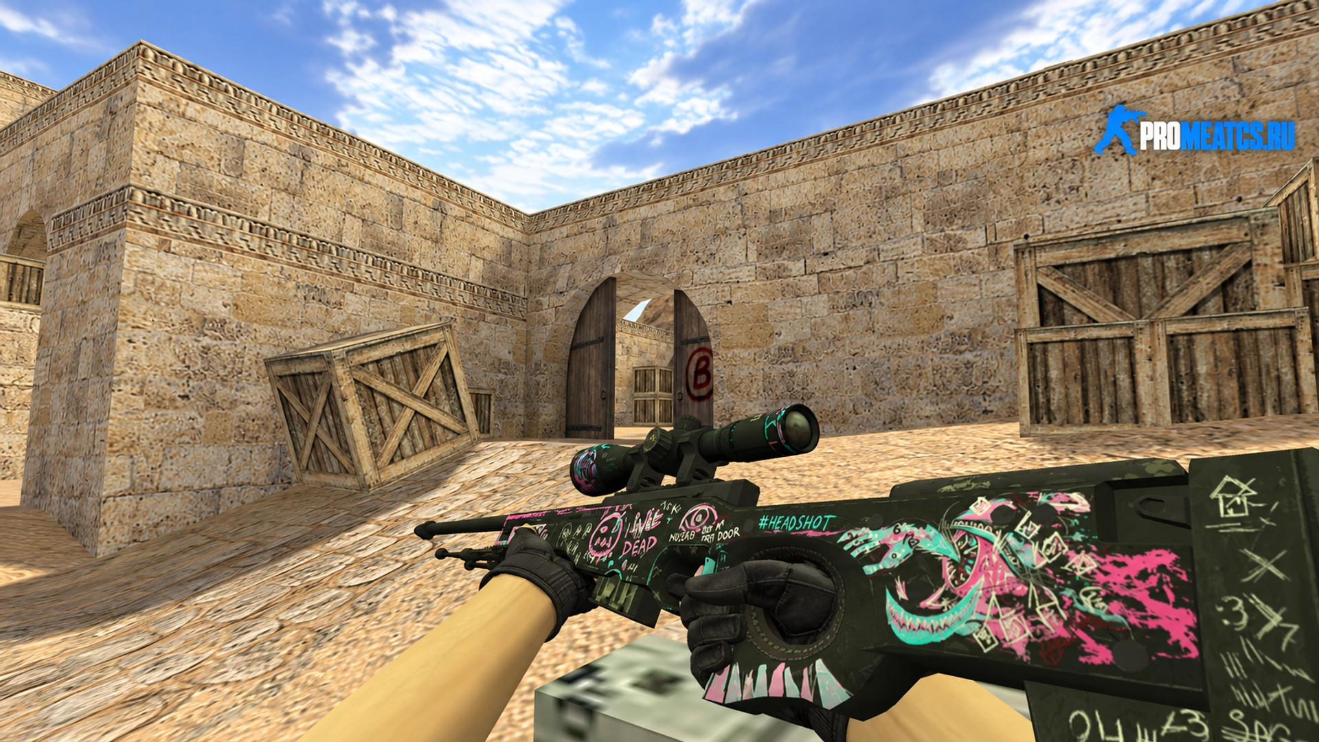 Модель «AWP Fever Dream» для CS 1.6