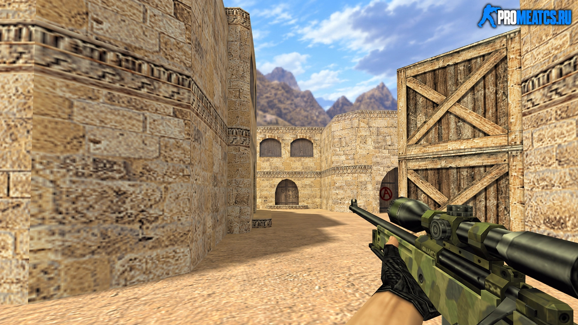 Модель AWP «Лесной камуфляж» для CS 1.6