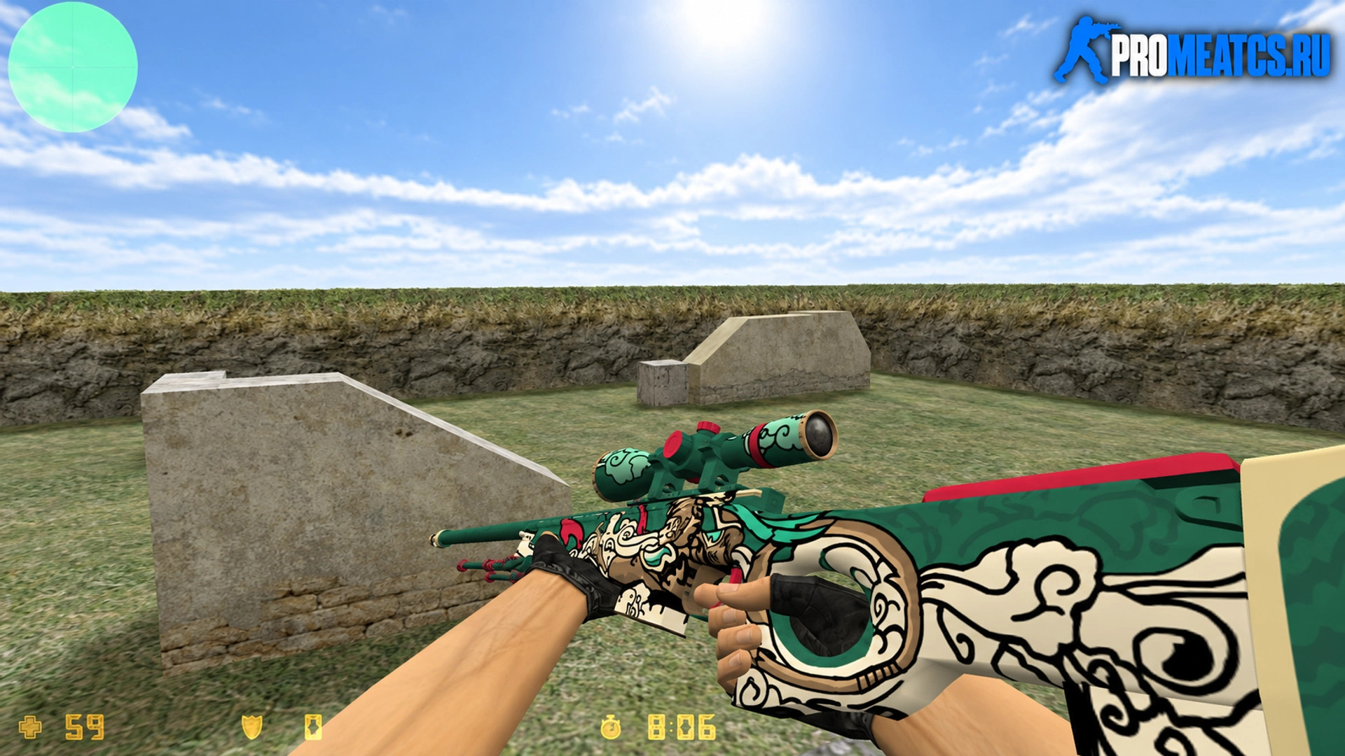 Модель AWP «Король обезьян» для CS 1.6