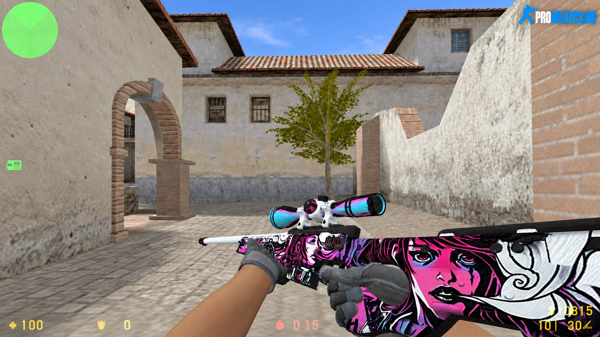 Модель «AWP Неонуар» для CS 1.6