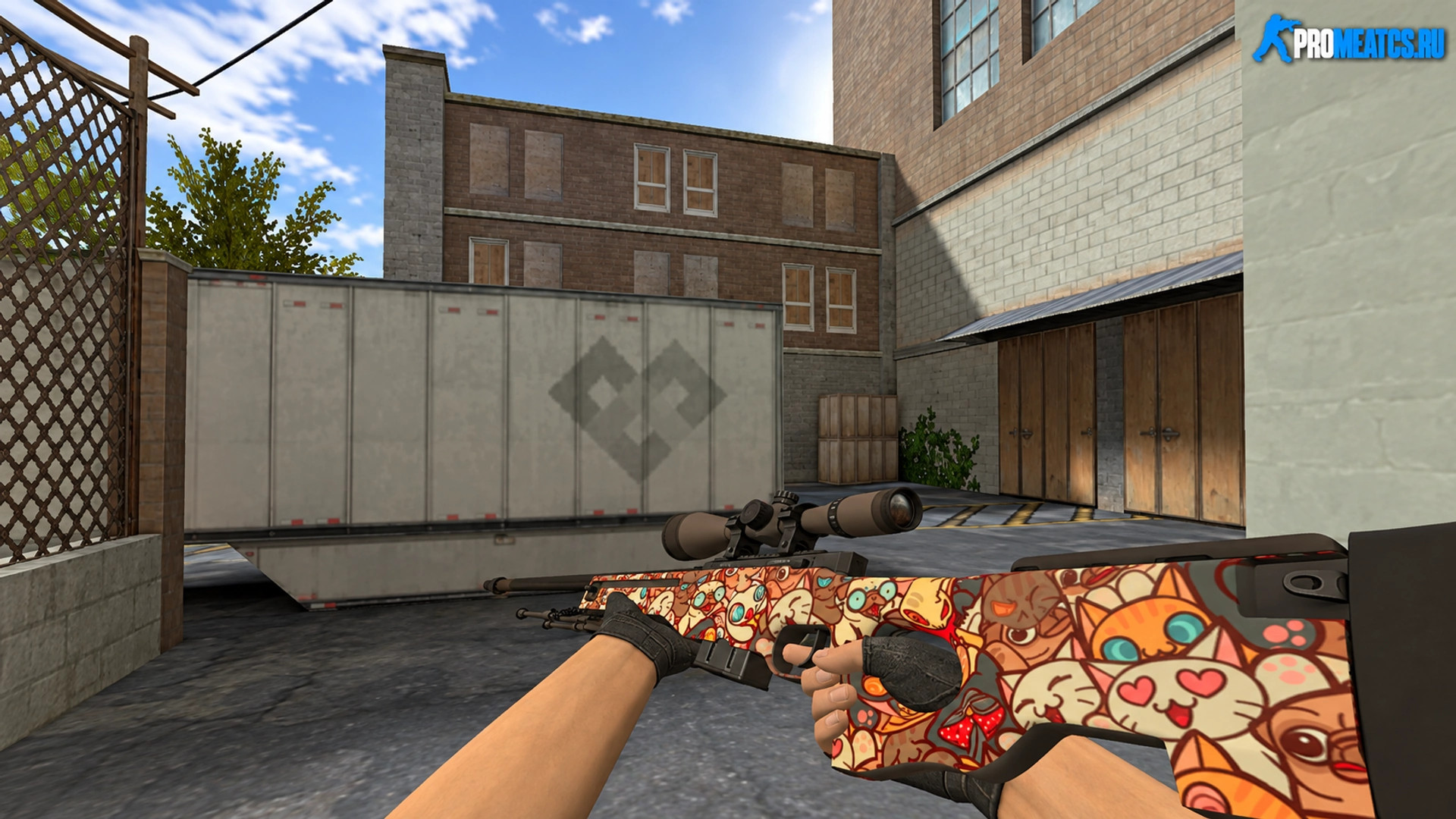 Модель «AWP Лапки» для CS 1.6