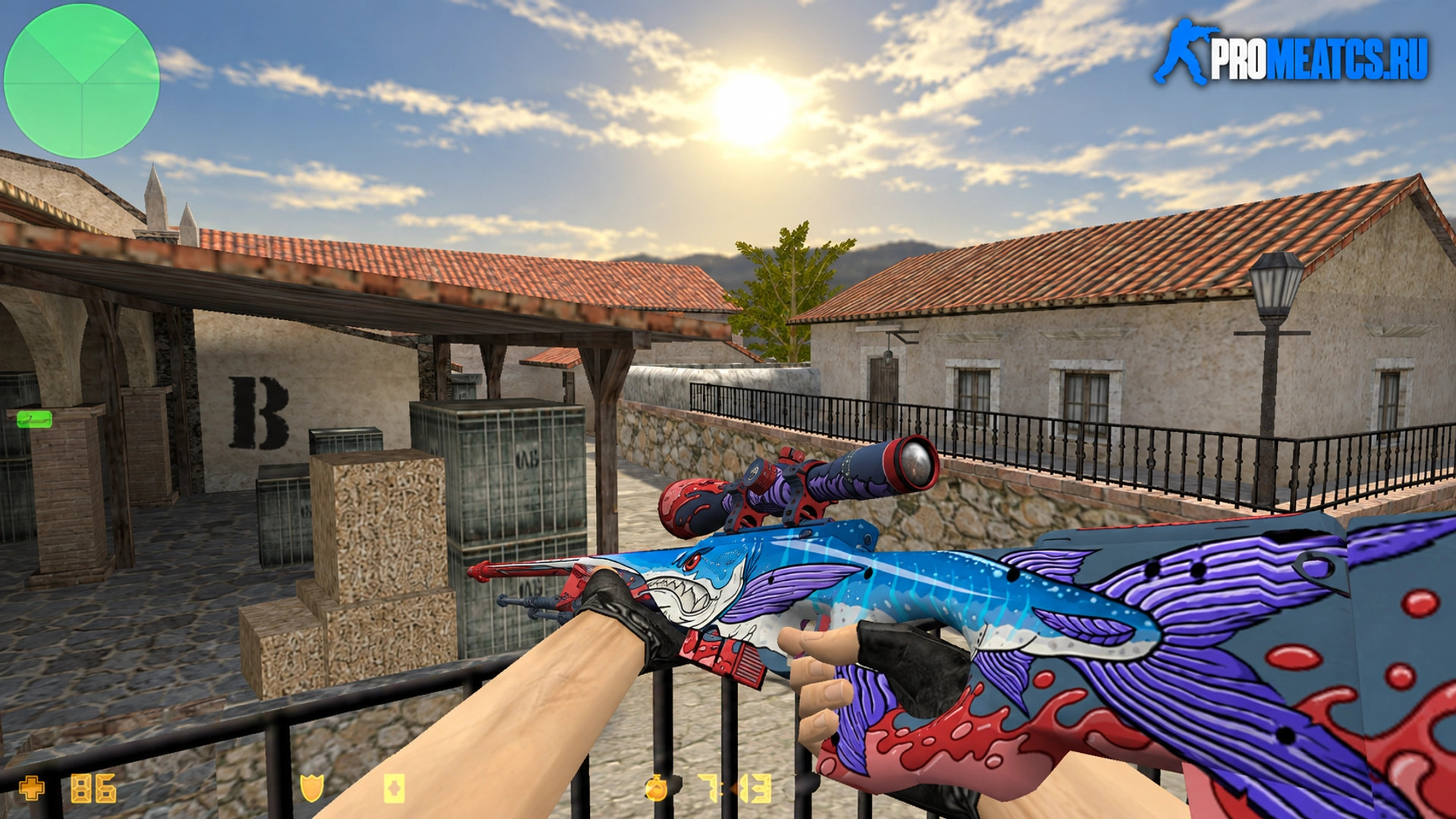 Модель AWP «Seas Impaler» для CS 1.6