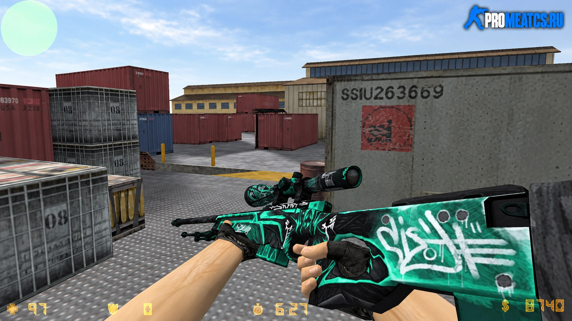 Модель AWP «Toxic Goblin» для CS 1.6