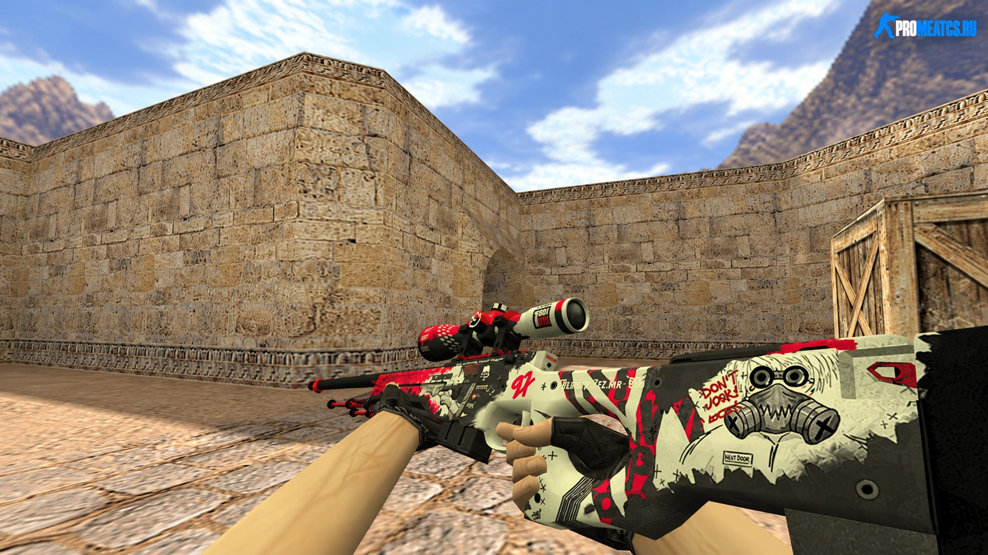 Модель «AWP Дикий стиль» для CS 1.6