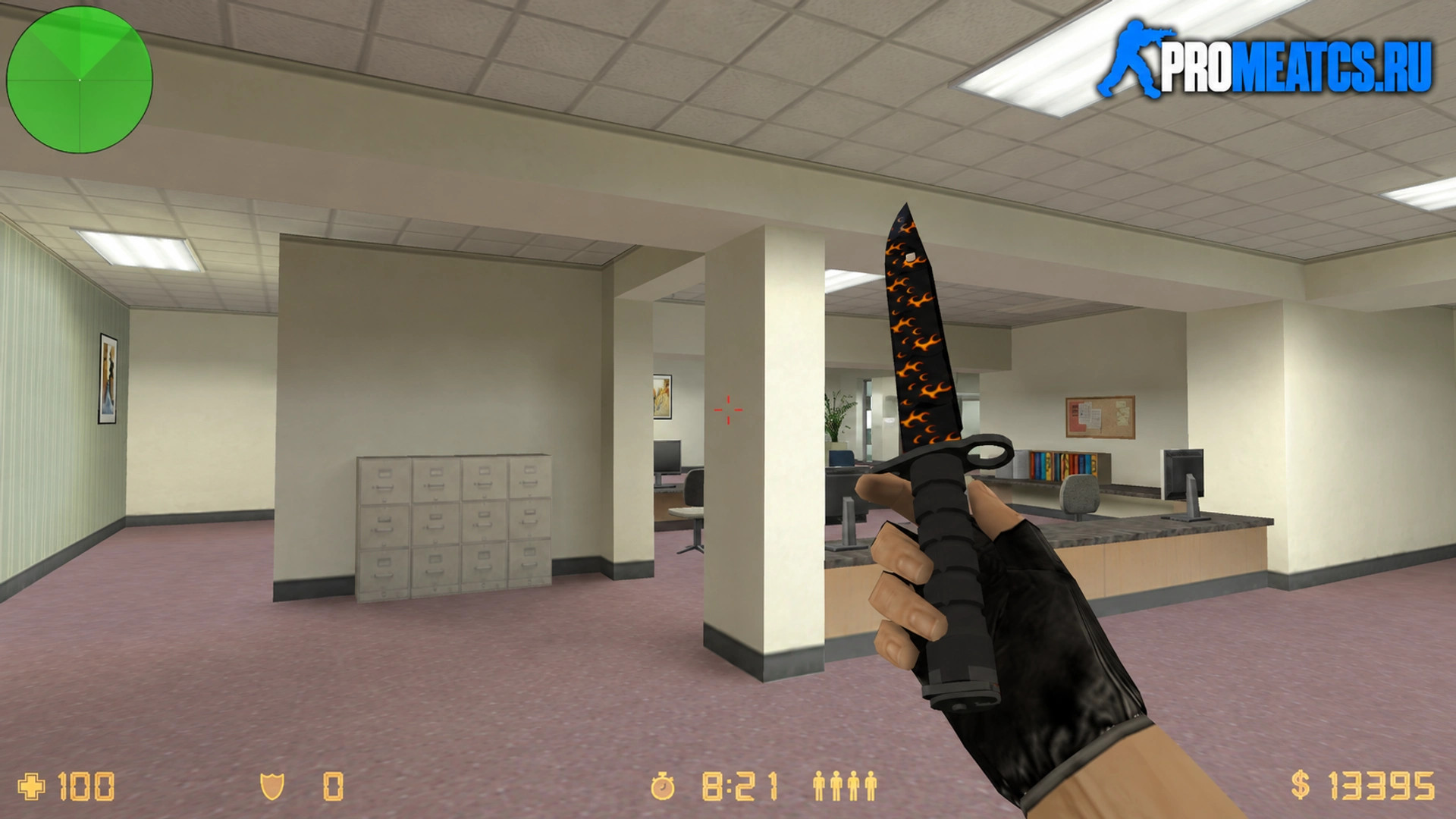 Модель Штык-нож «Пламя» для CS 1.6