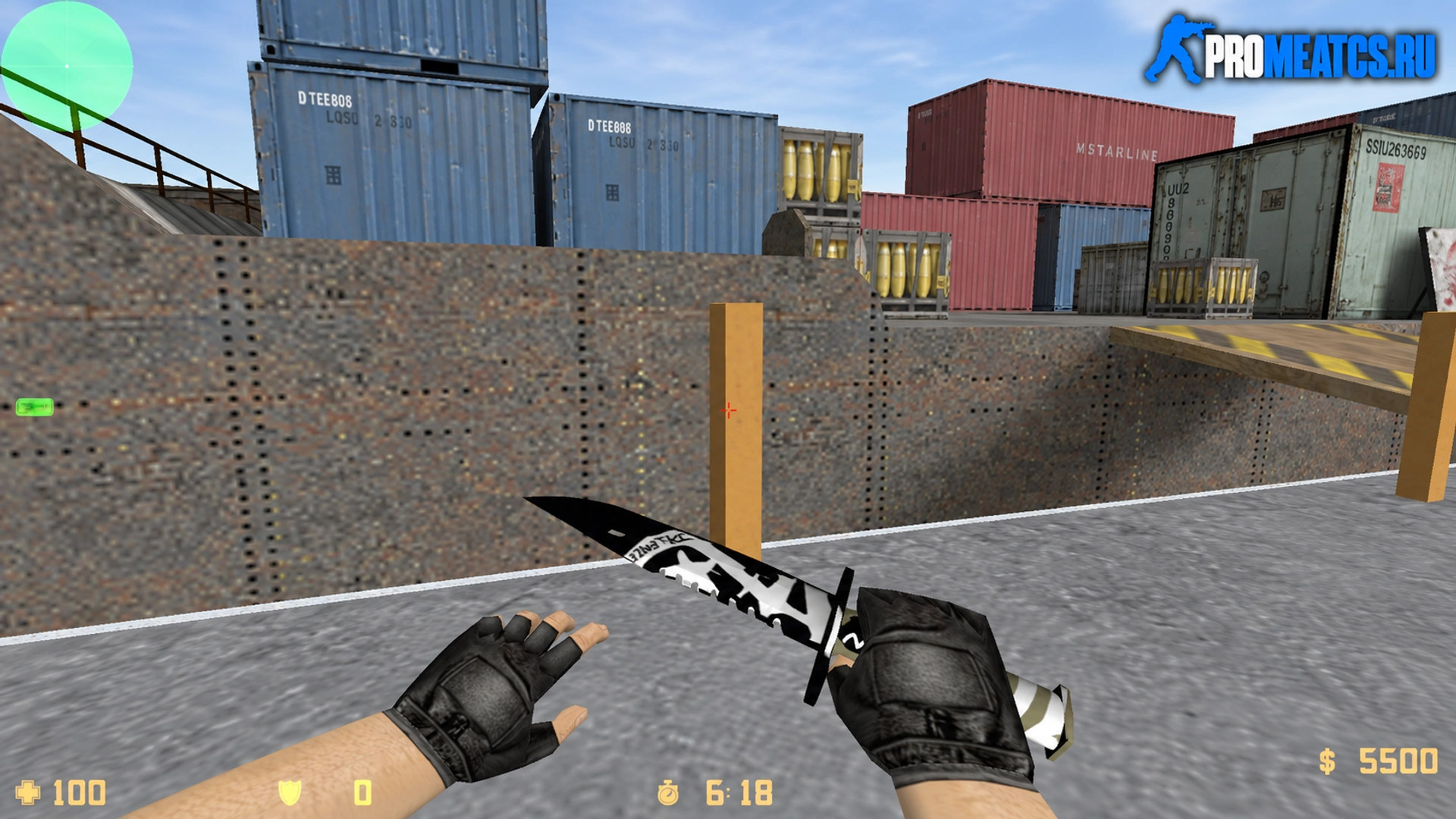 Модель Штык-нож «Wasteland Rebel» для CS 1.6