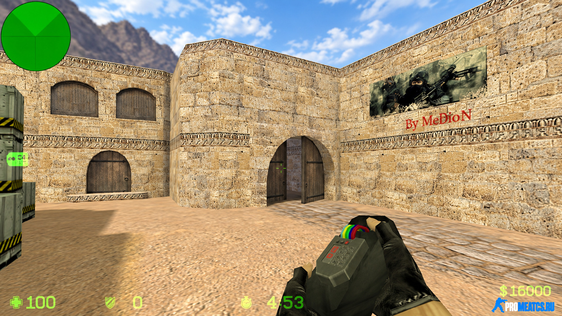 Модель бомбы C4 Black для CS 1.6