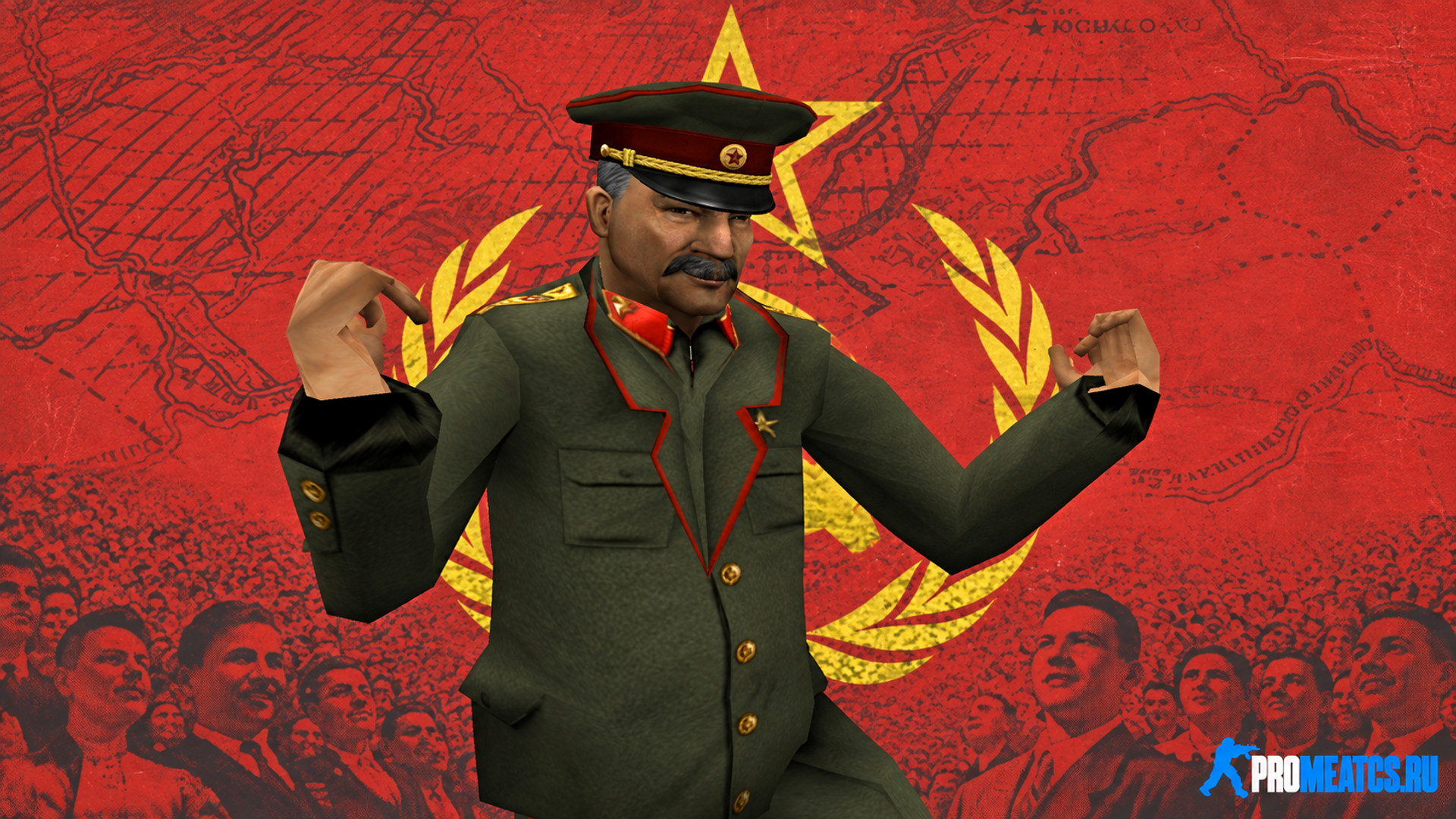 Модель игрока «Иосиф Сталин» для CS 1.6