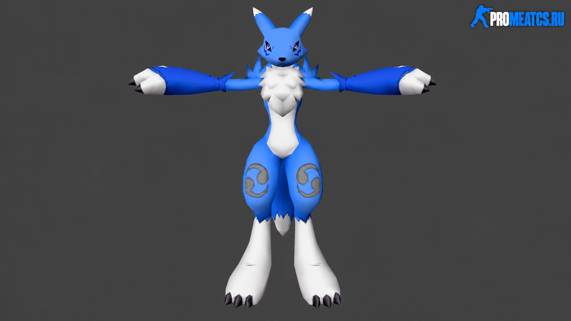Женская модель «Renamon» для CS 1.6