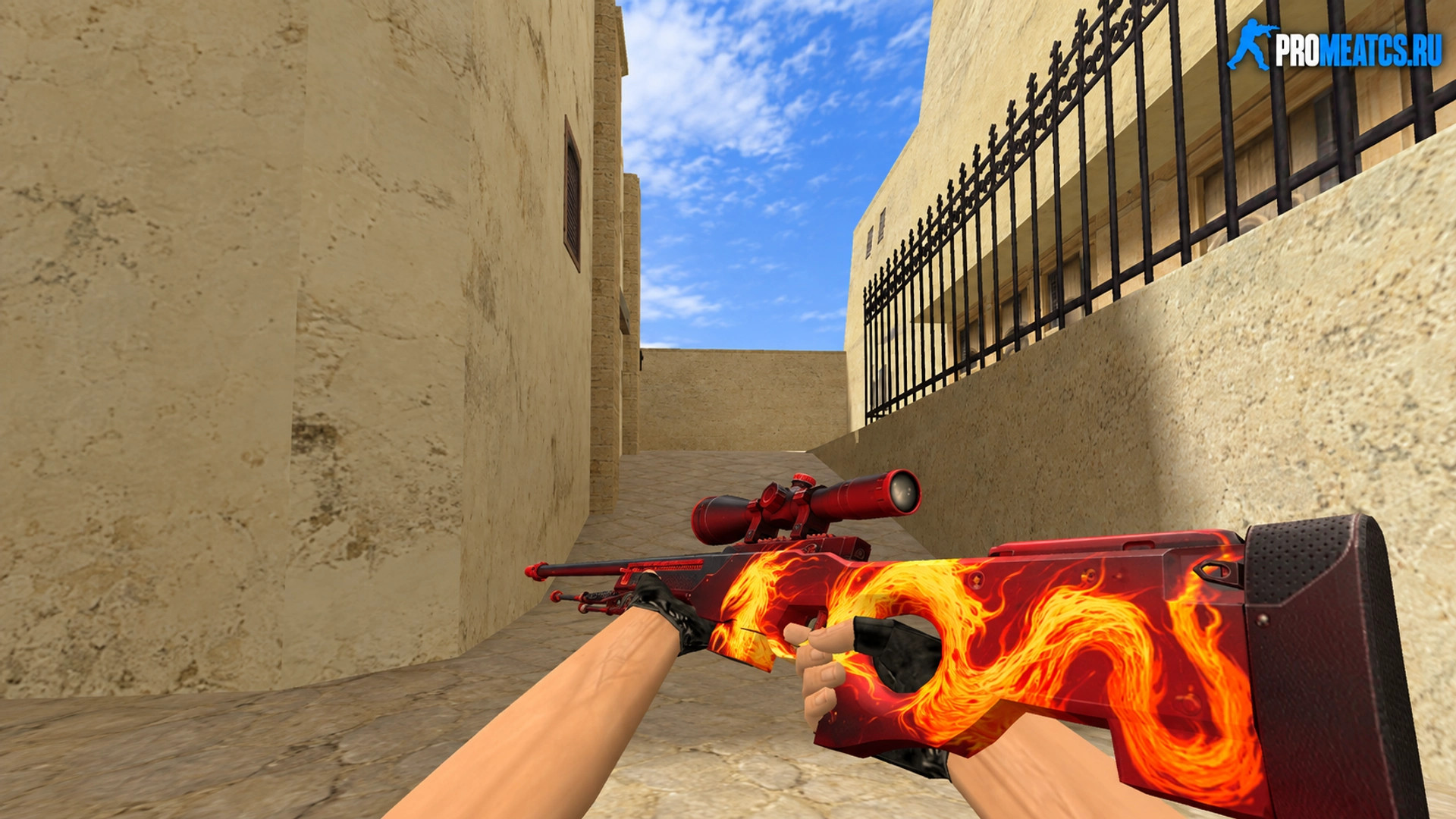 Модель «AWP Пожар» для CS 1.6