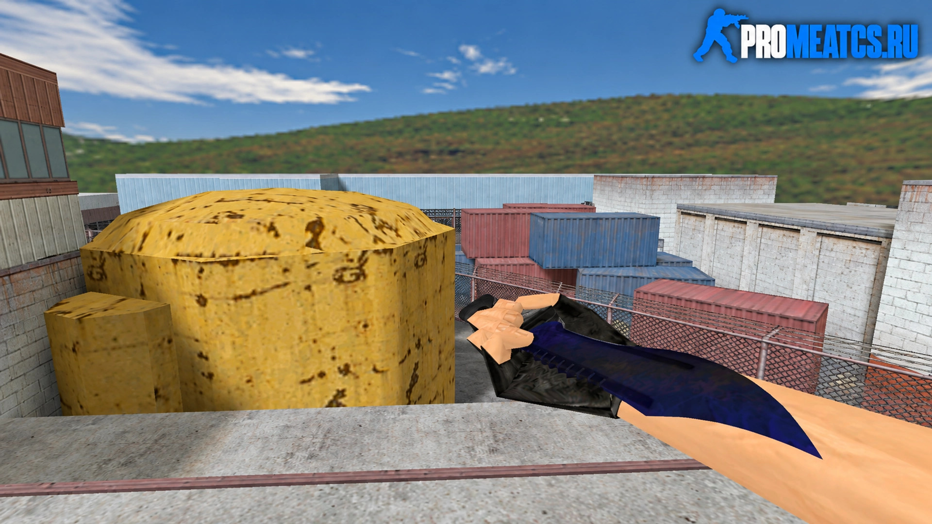 Модель Нож Боуи «Волны» для CS 1.6
