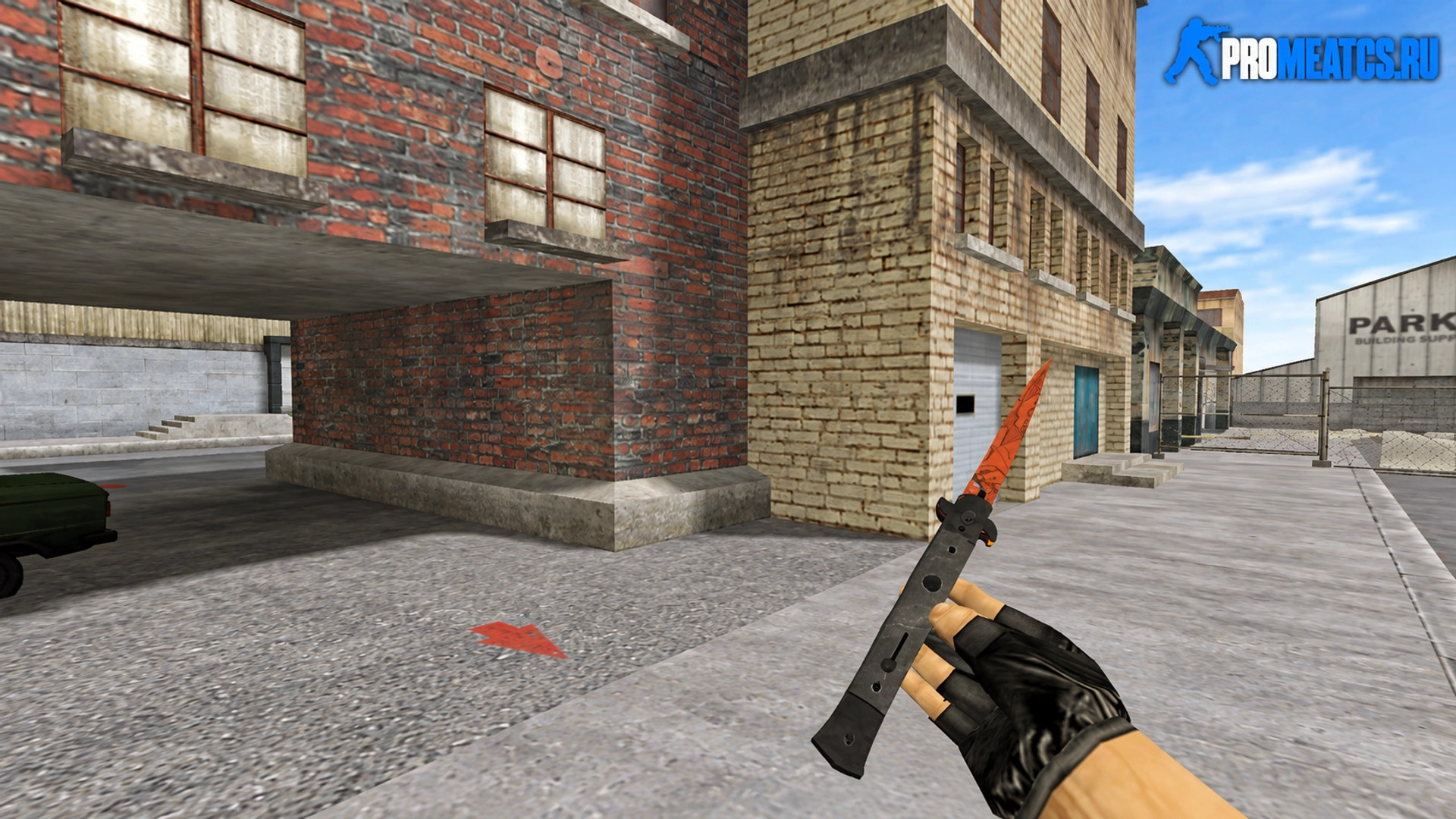 Модель ножа Стилет «Бах» для CS 1.6