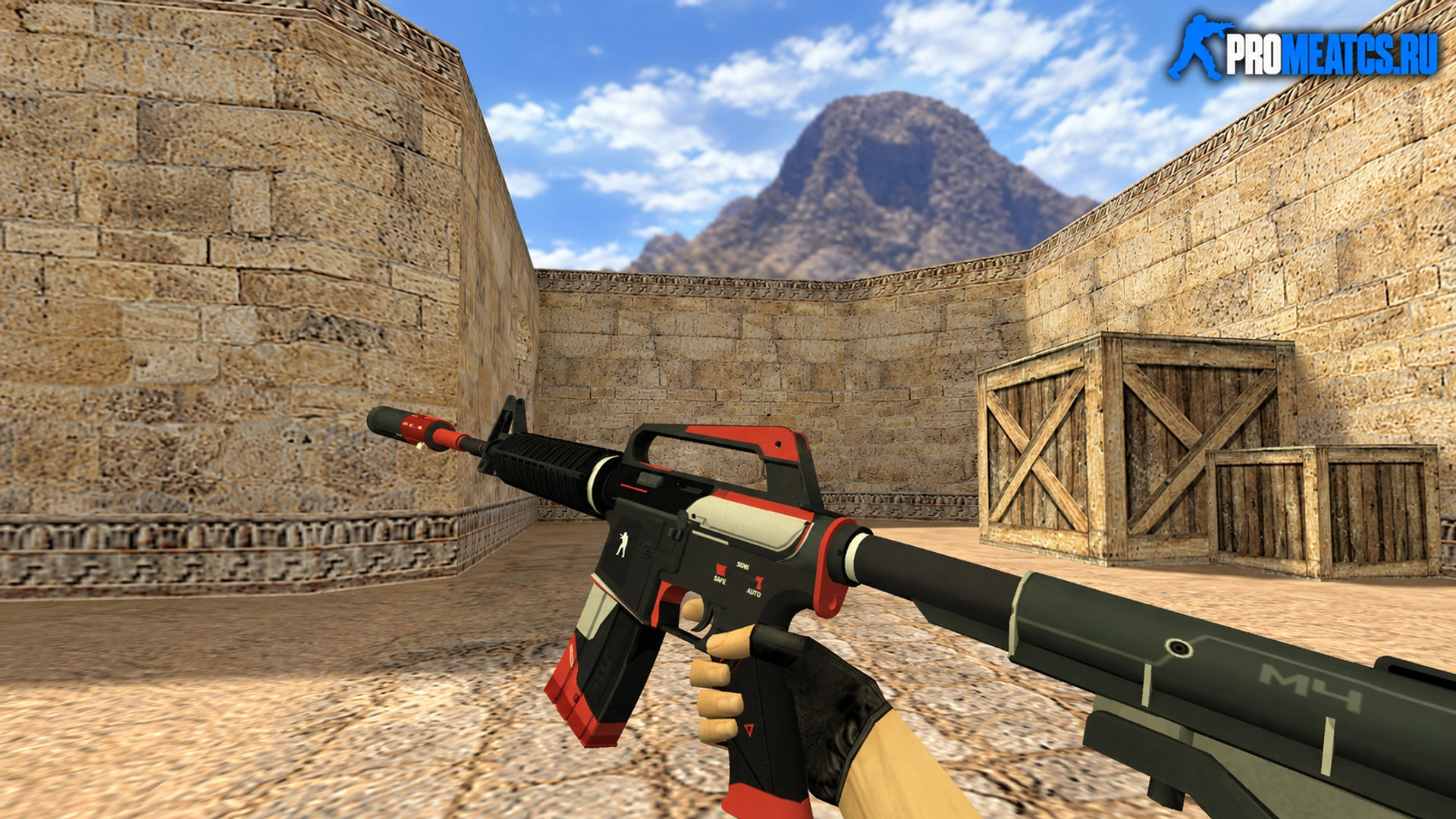 Модель M4A1 «Сайрекс» для CS 1.6