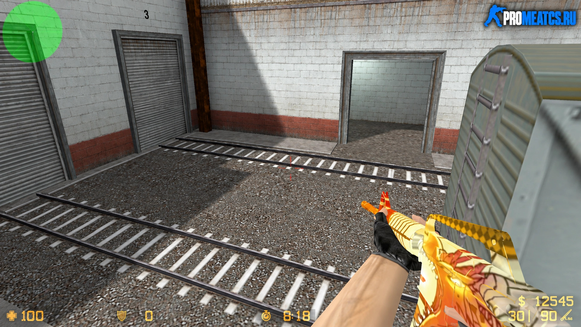 Модель M4A1 «Dragon Lore» для CS 1.6