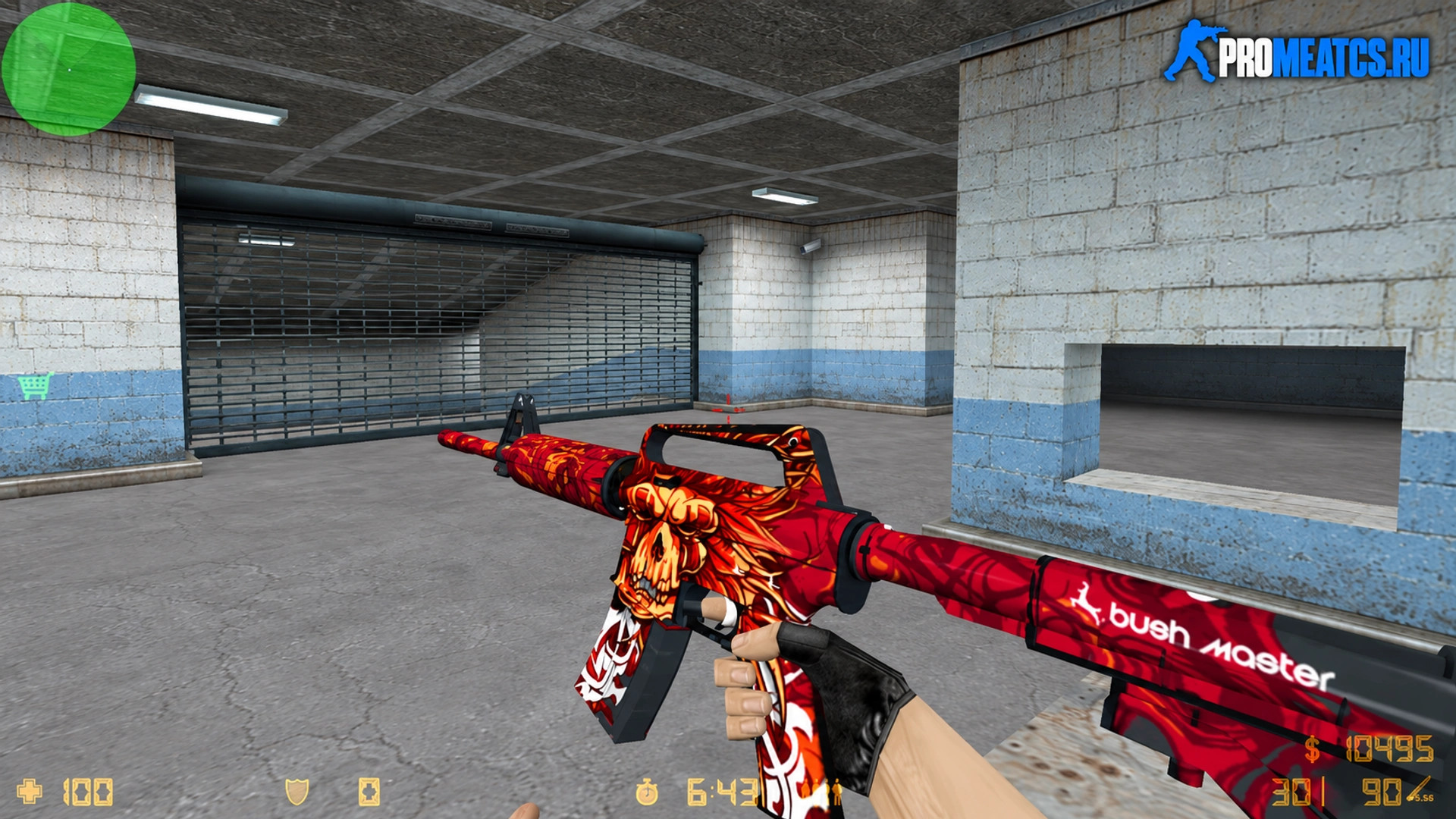 Модель M4A1 «Мумия льва» для CS 1.6